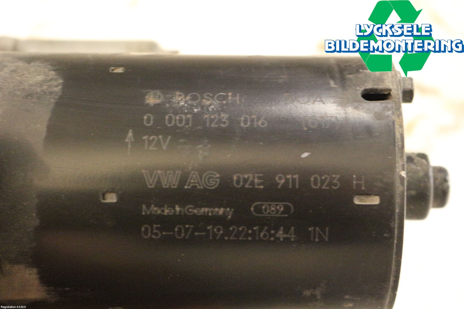 Audi A3/S3 04-05 Startmotor Diesel