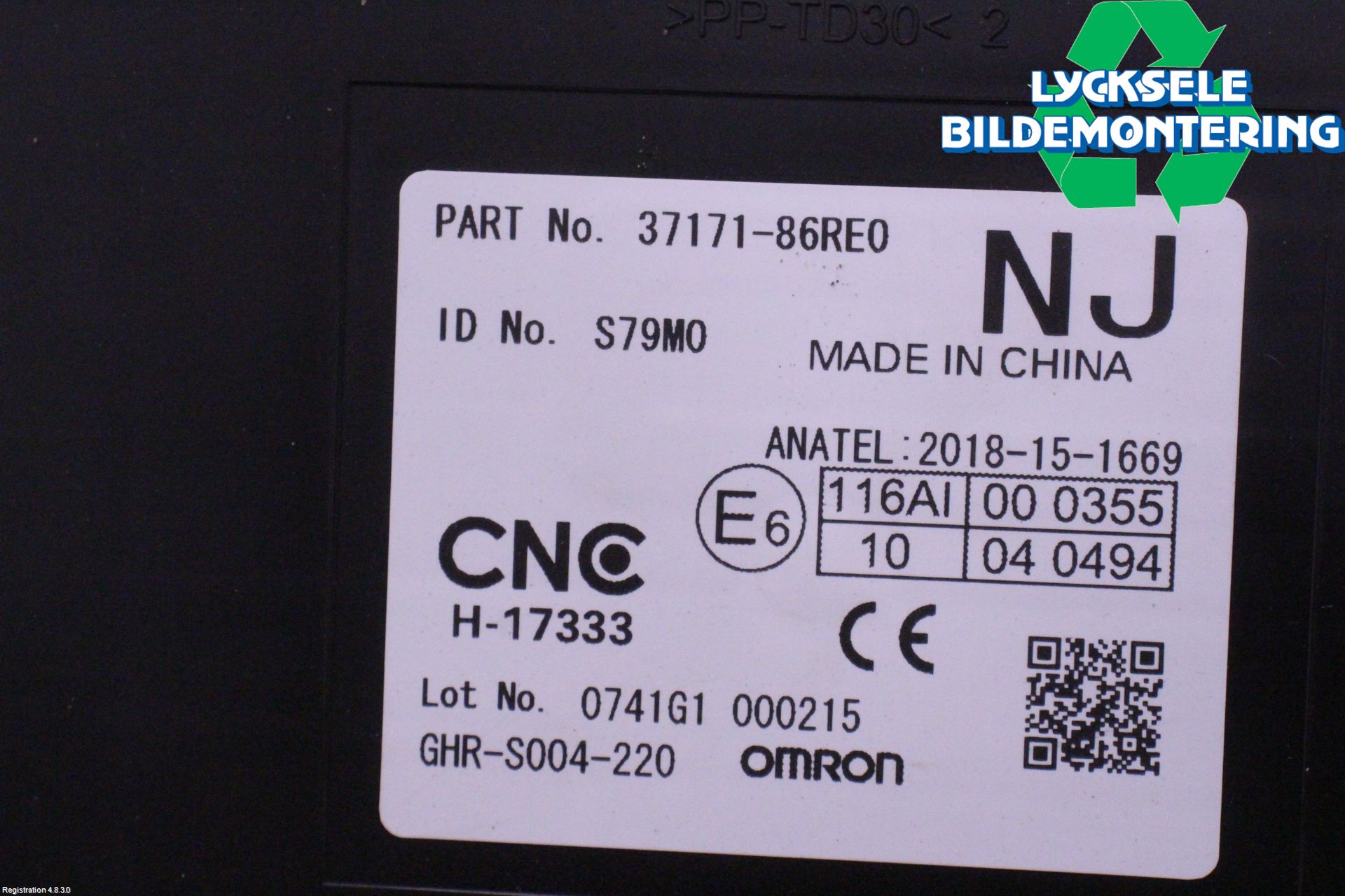 Suzuki VITARA 15- Styrenhet Övrigt