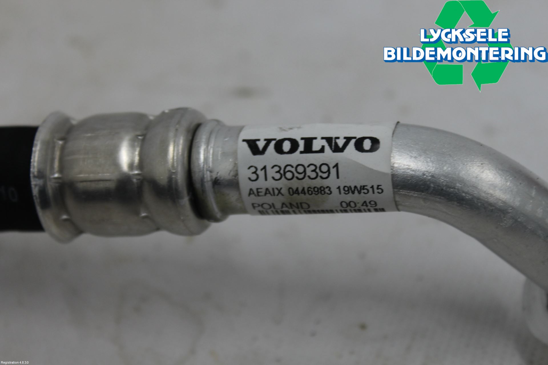 Volvo V60 19- Ac Slang-Rör