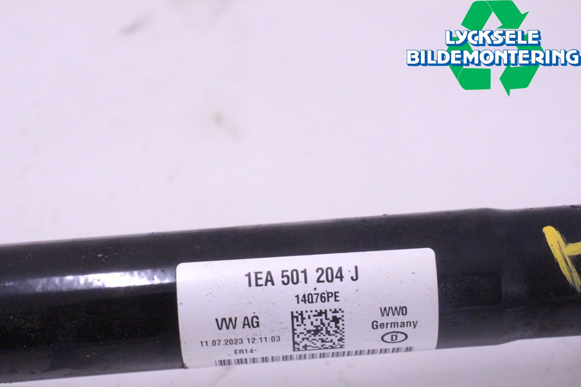 Volkswagen VW ID.4 21- Drivaxel Bak Höger