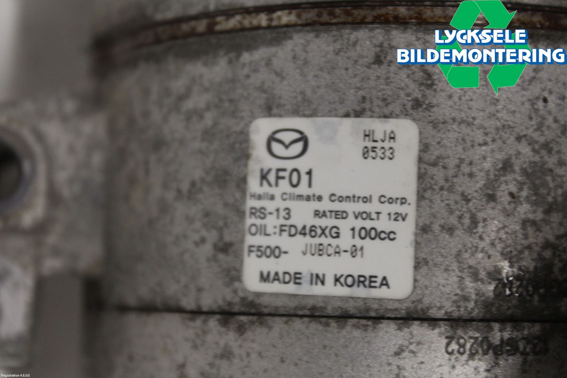 Mazda CX-5 12-17 Ac Kompressor