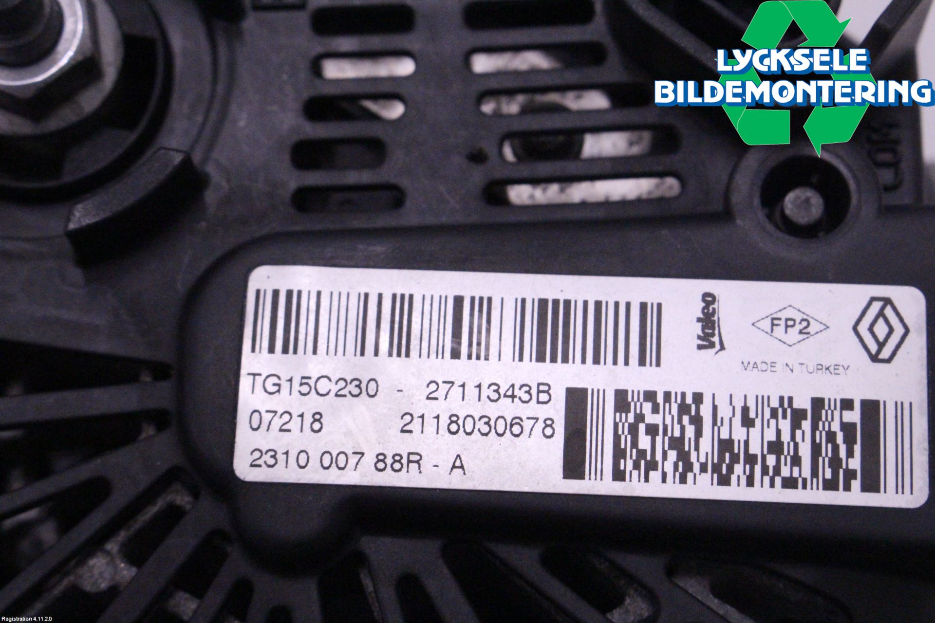 Dacia DUSTER 18-24 Generator