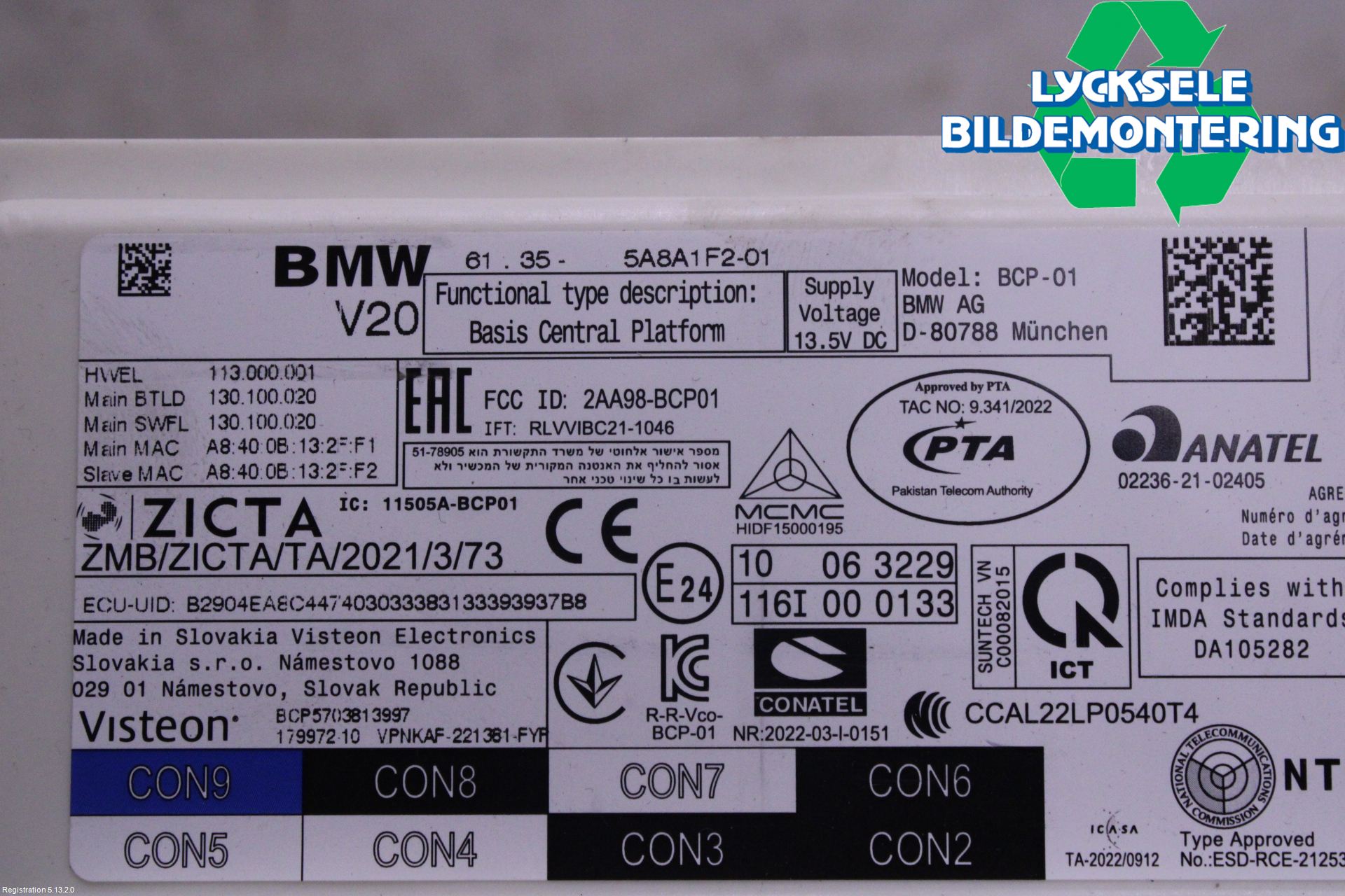 BMW X1/iX1 U11 23- Komfort Styrdon