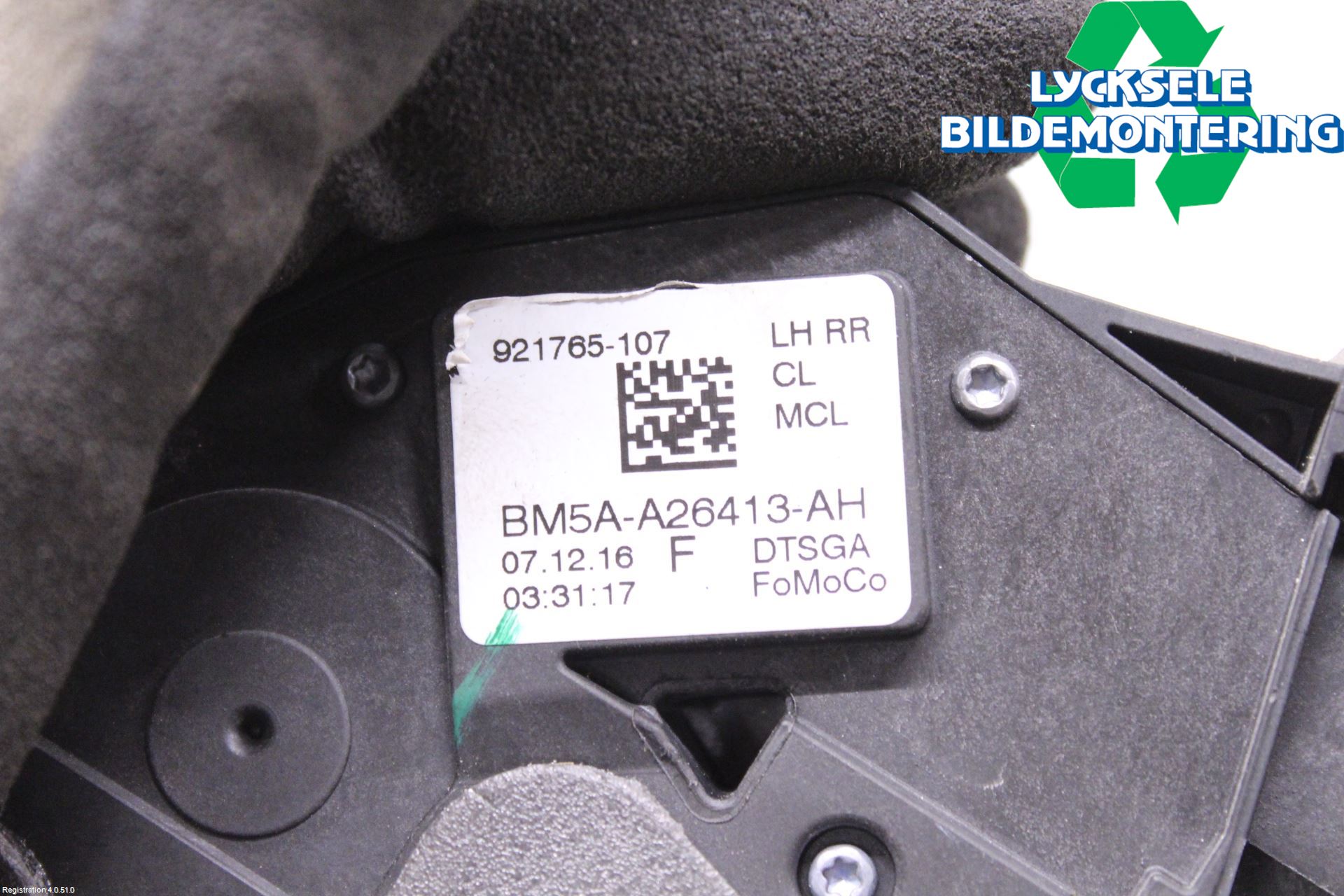 Ford KUGA 13-16 Låskista-Dörrlås