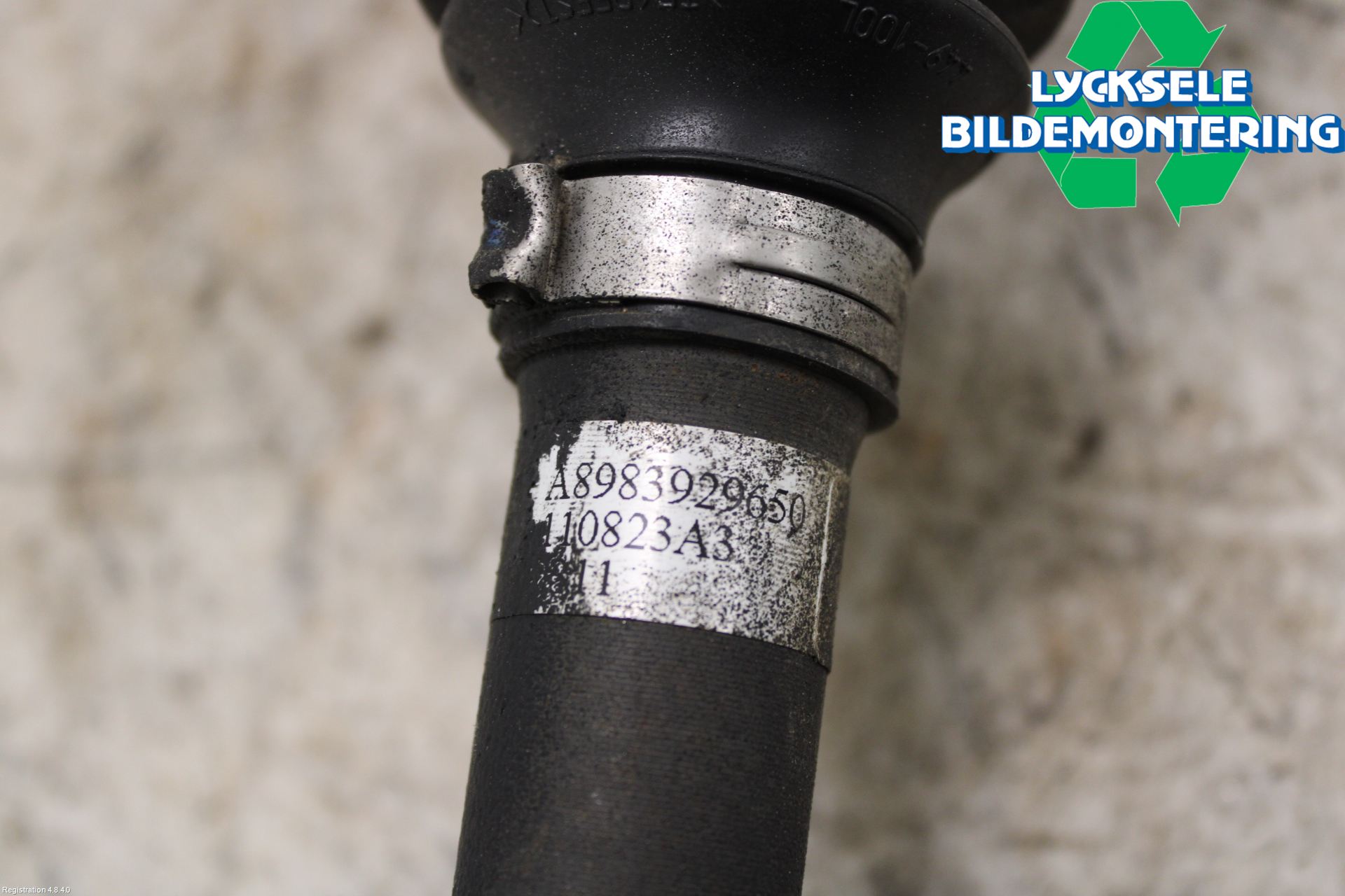 Isuzu D-MAX Drivaxel Fram Vänster