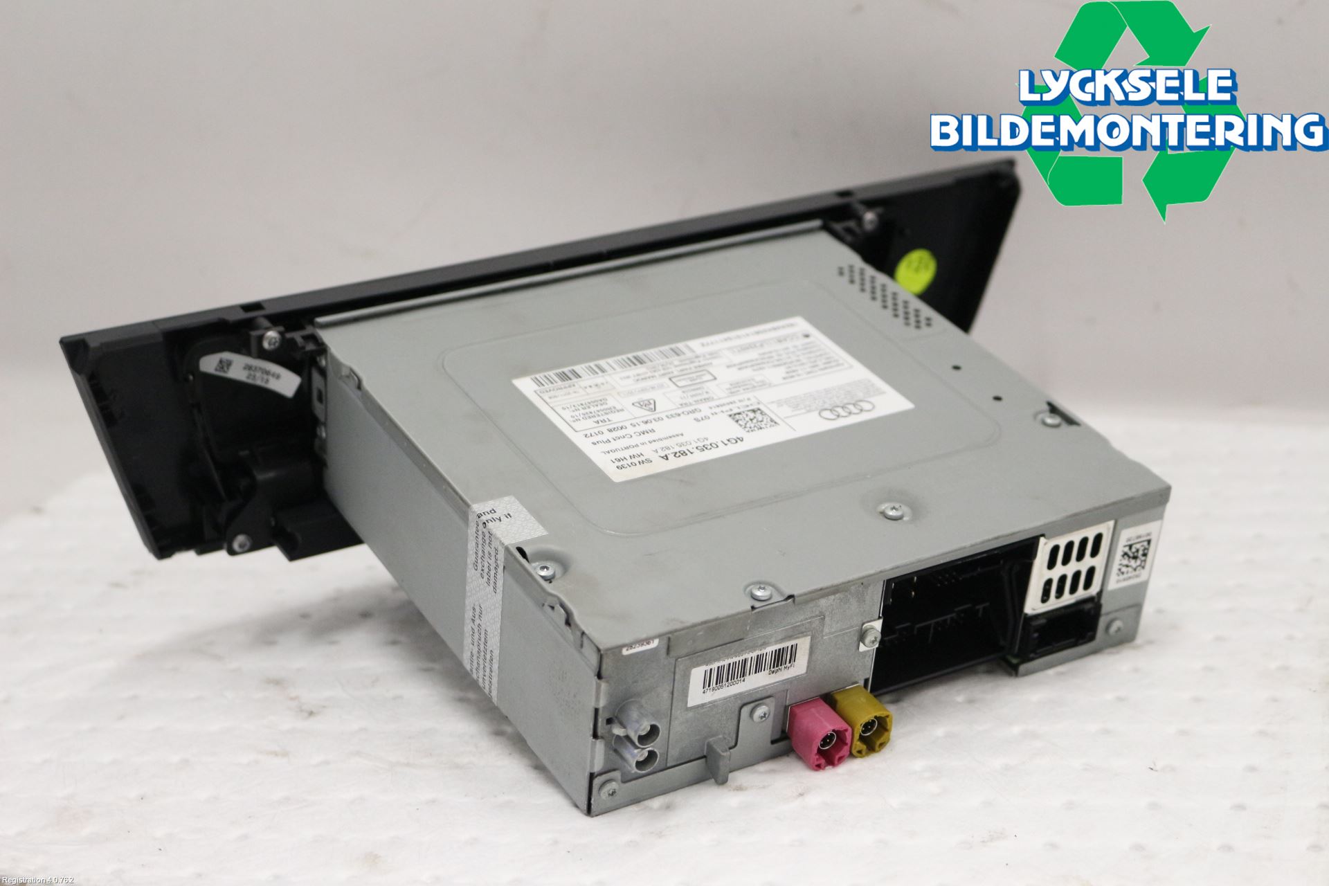 Audi A6/S6 4G 11-18 Cd Radio - Multimediapanel