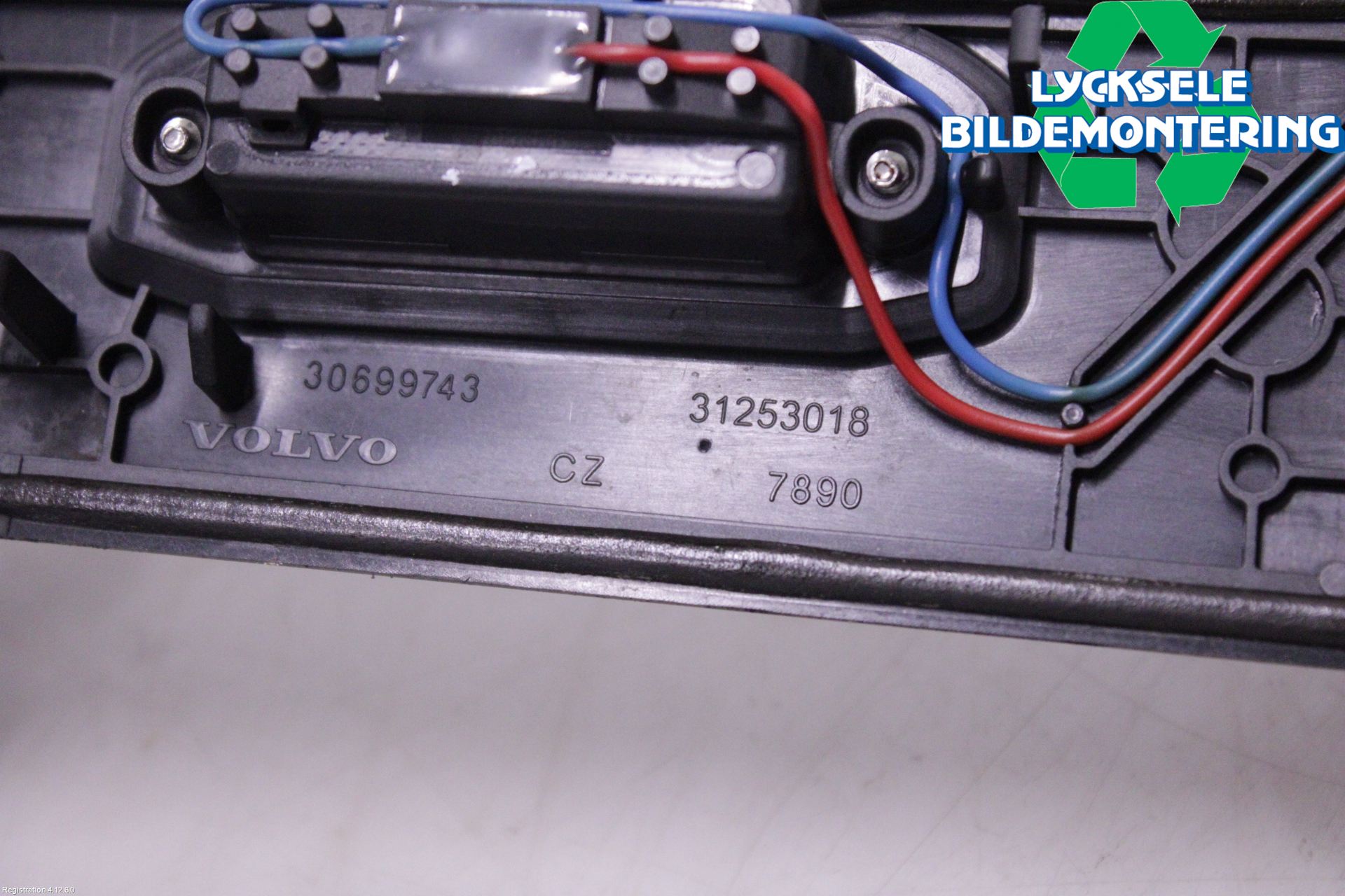 Volvo V70 08-13 List Bak-Baklucka