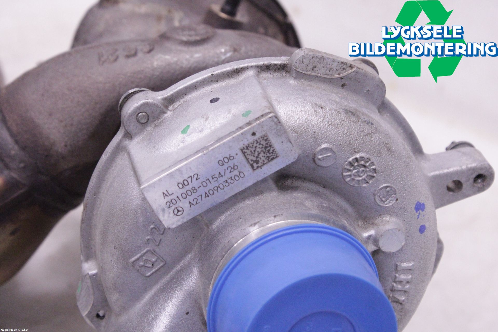 Mercedes-Benz MB GLC-KLASS (X253/C253) 15-22 Turboaggregat