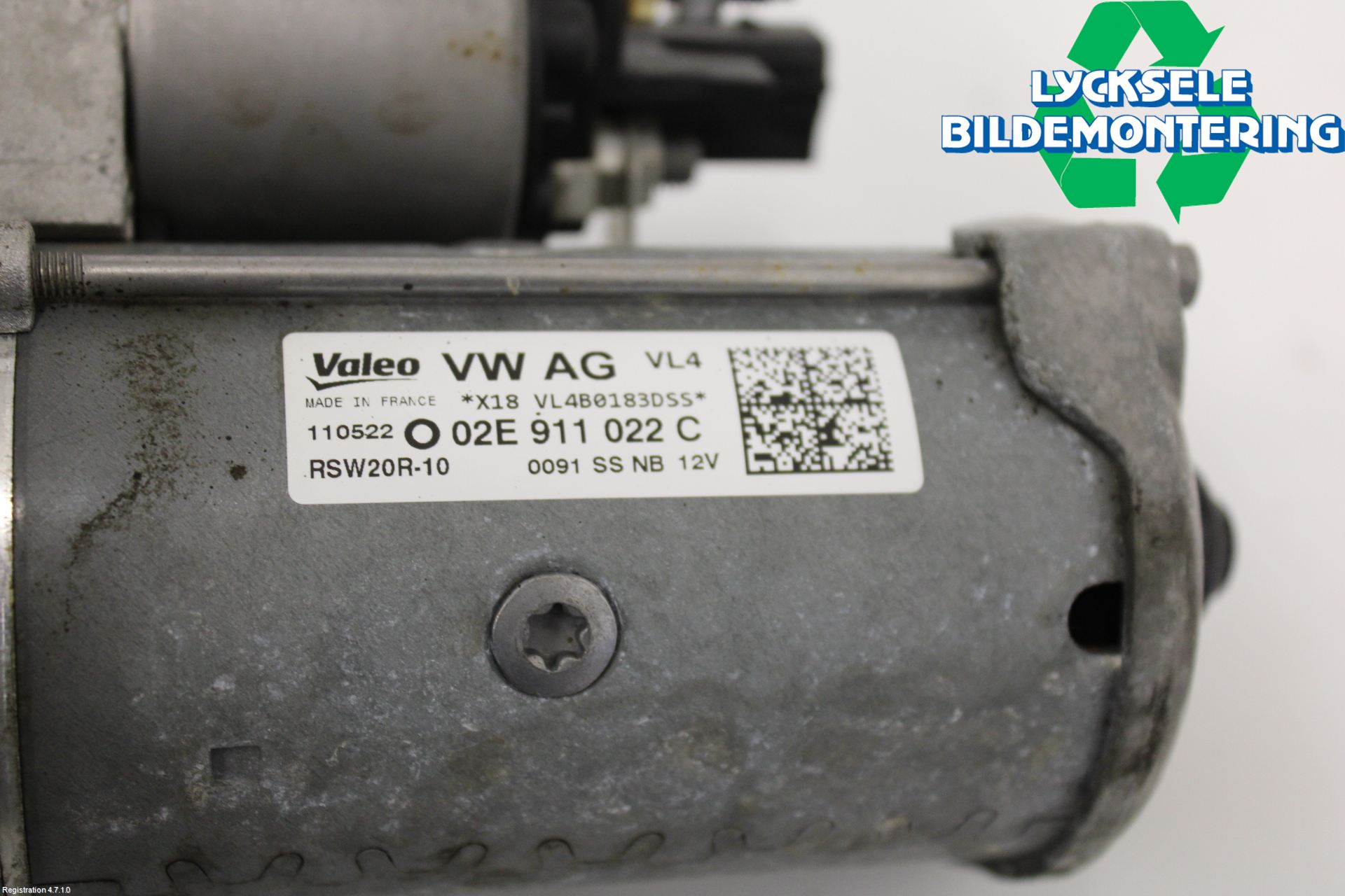 Volkswagen VW GOLF / E-GOLF VIII 20- Startmotor Diesel