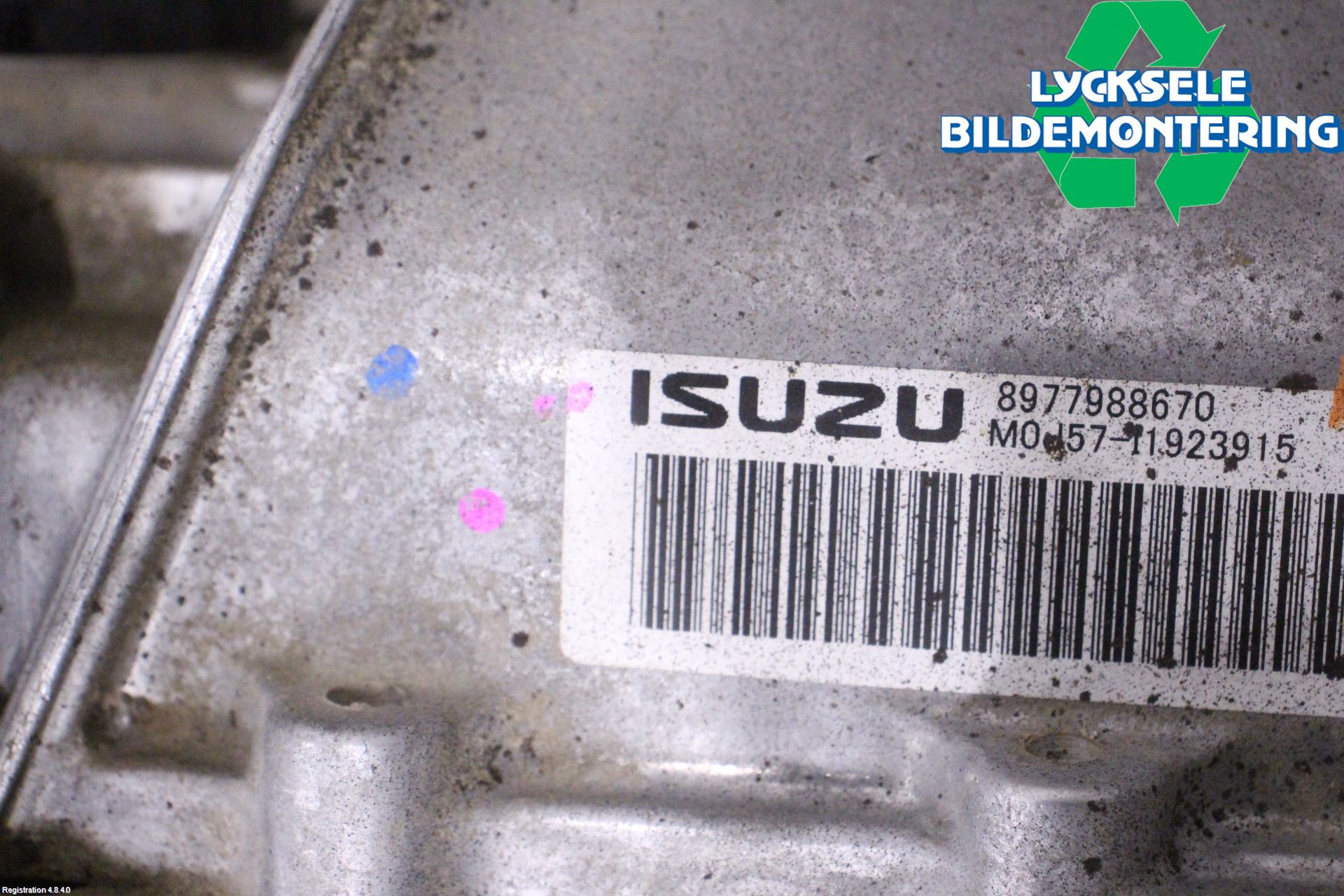 Isuzu D-MAX Växel Fördelningslåda