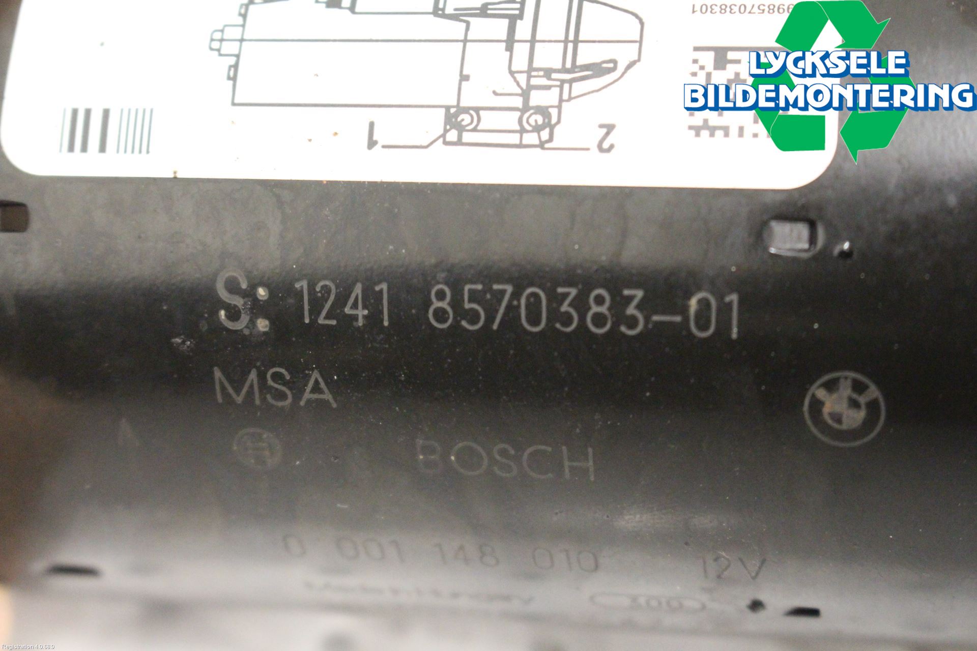 BMW 5 F10/F11/F18 09-17 Startmotor Diesel