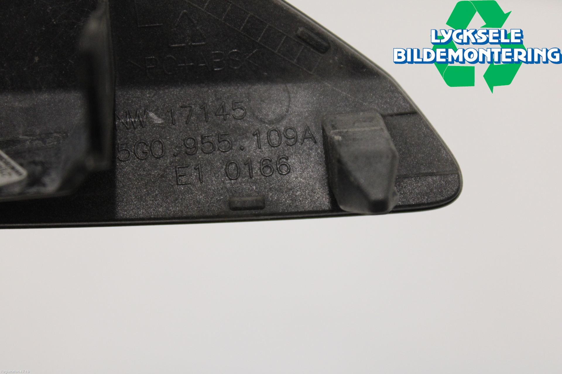 Volkswagen VW GOLF / E-GOLF VII 13-20 Spolarmunstycke Strålkastare