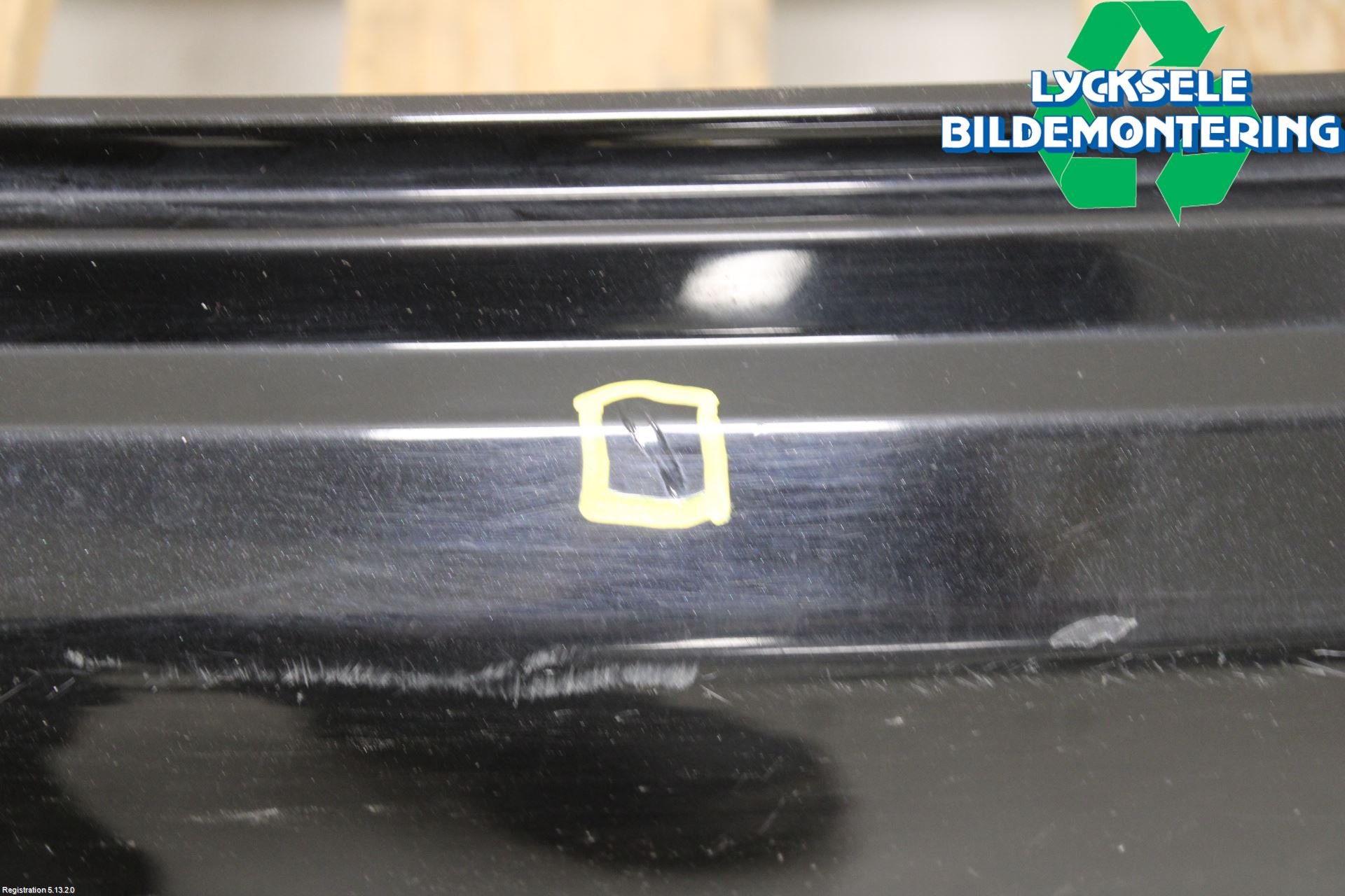 BMW X1 E84 10-15 Stötfångarbeklädnad Bak
