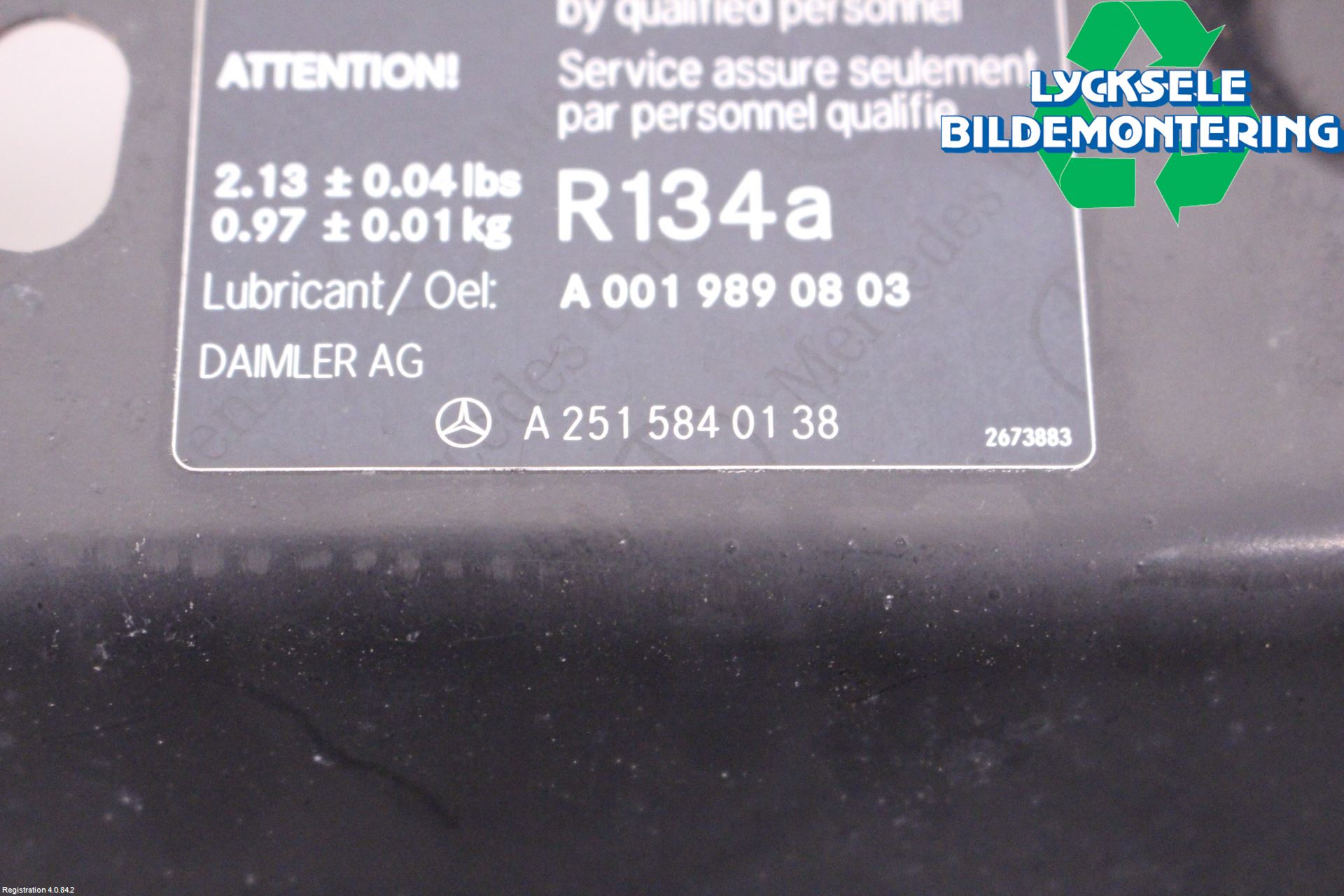Mercedes-Benz MB ML (W164) 05-11 Front Huvlåsplåt-Balk