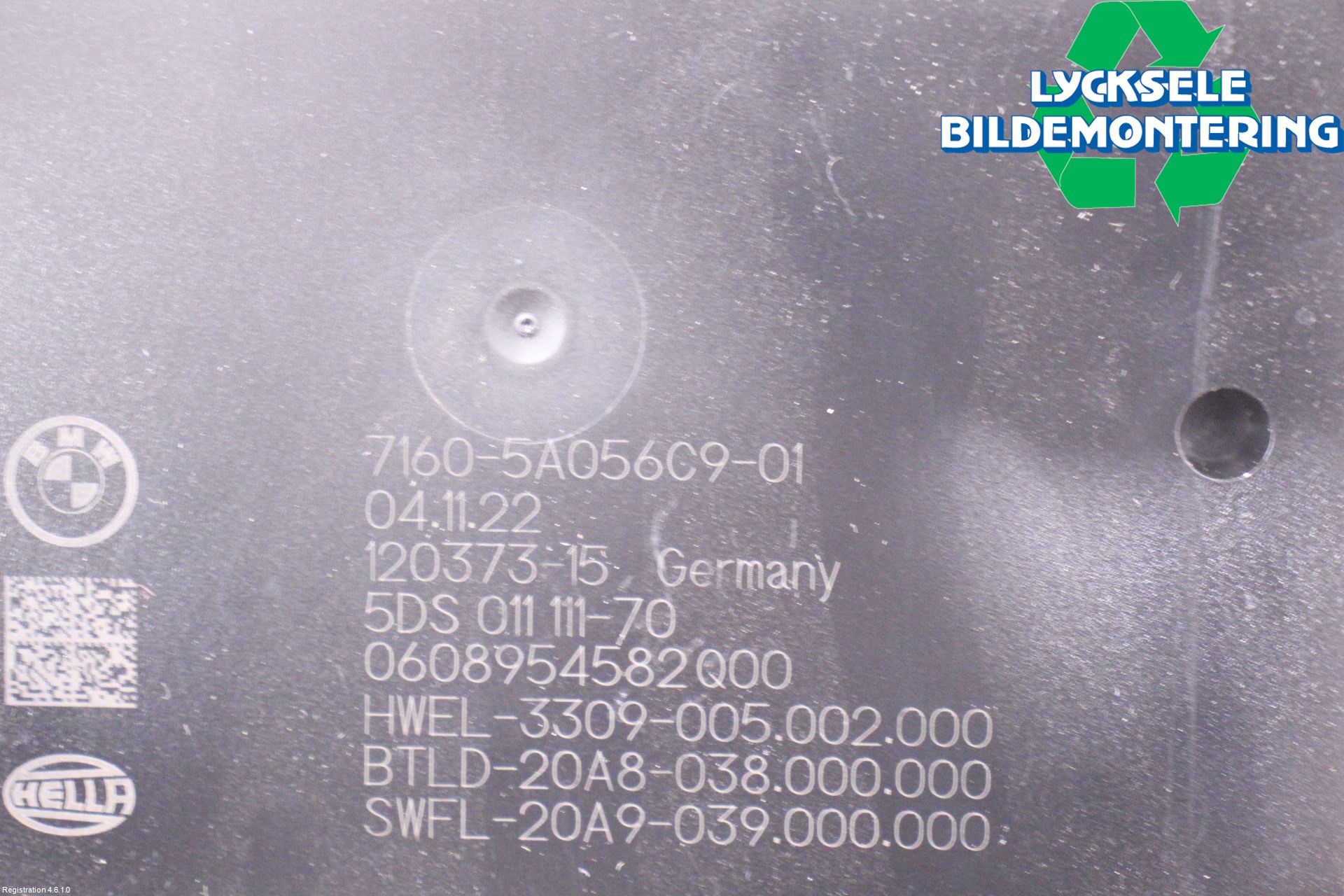 BMW X3 G01 18- Styrenhet Dragkrok