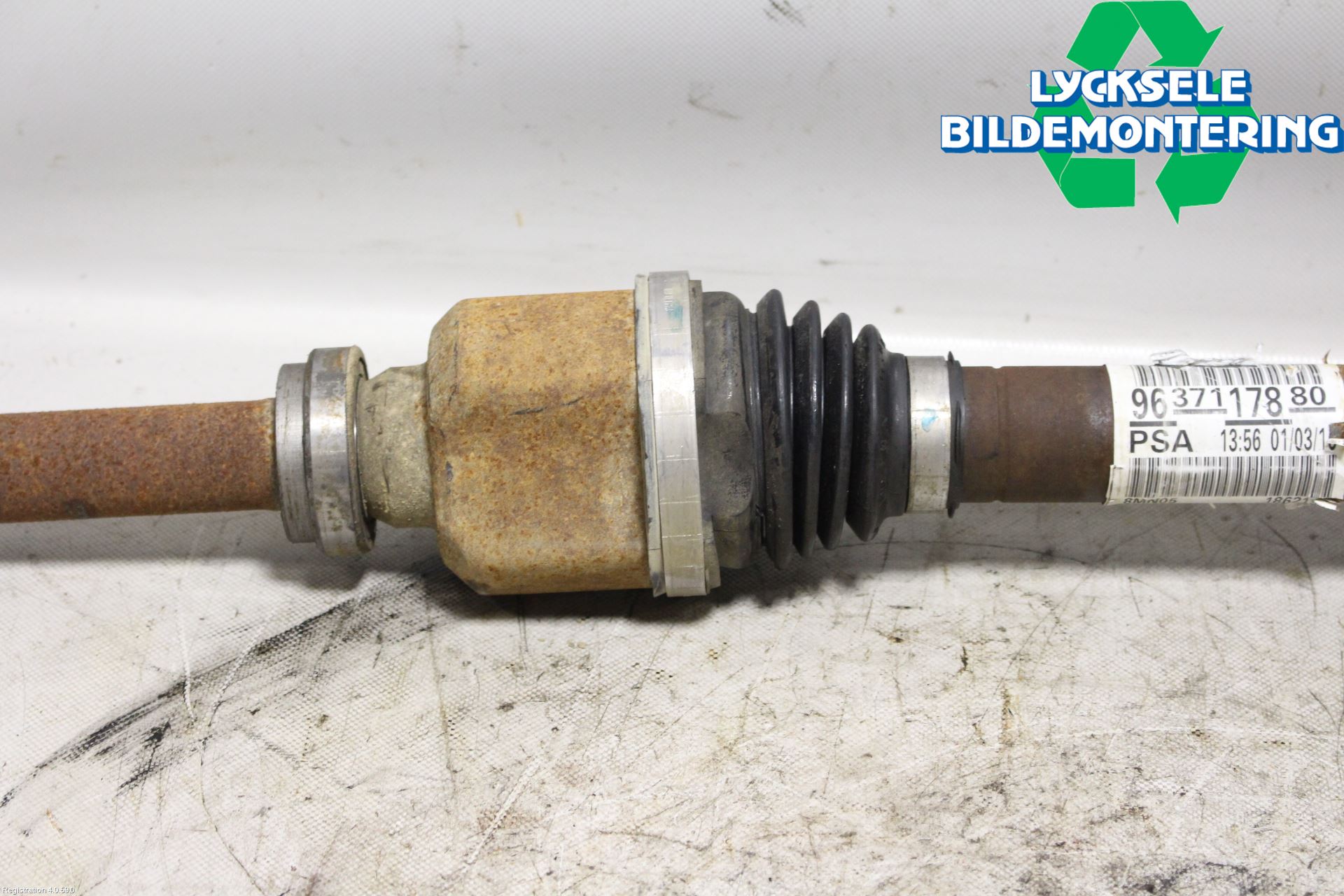 Citroen BERLINGO 08-18 Drivaxel Fram Höger