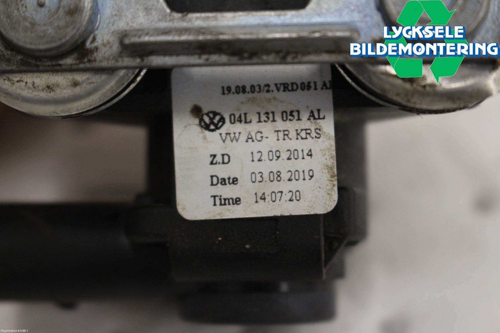 Volkswagen VW TIGUAN 16-24 Magnetventil Laddtryck