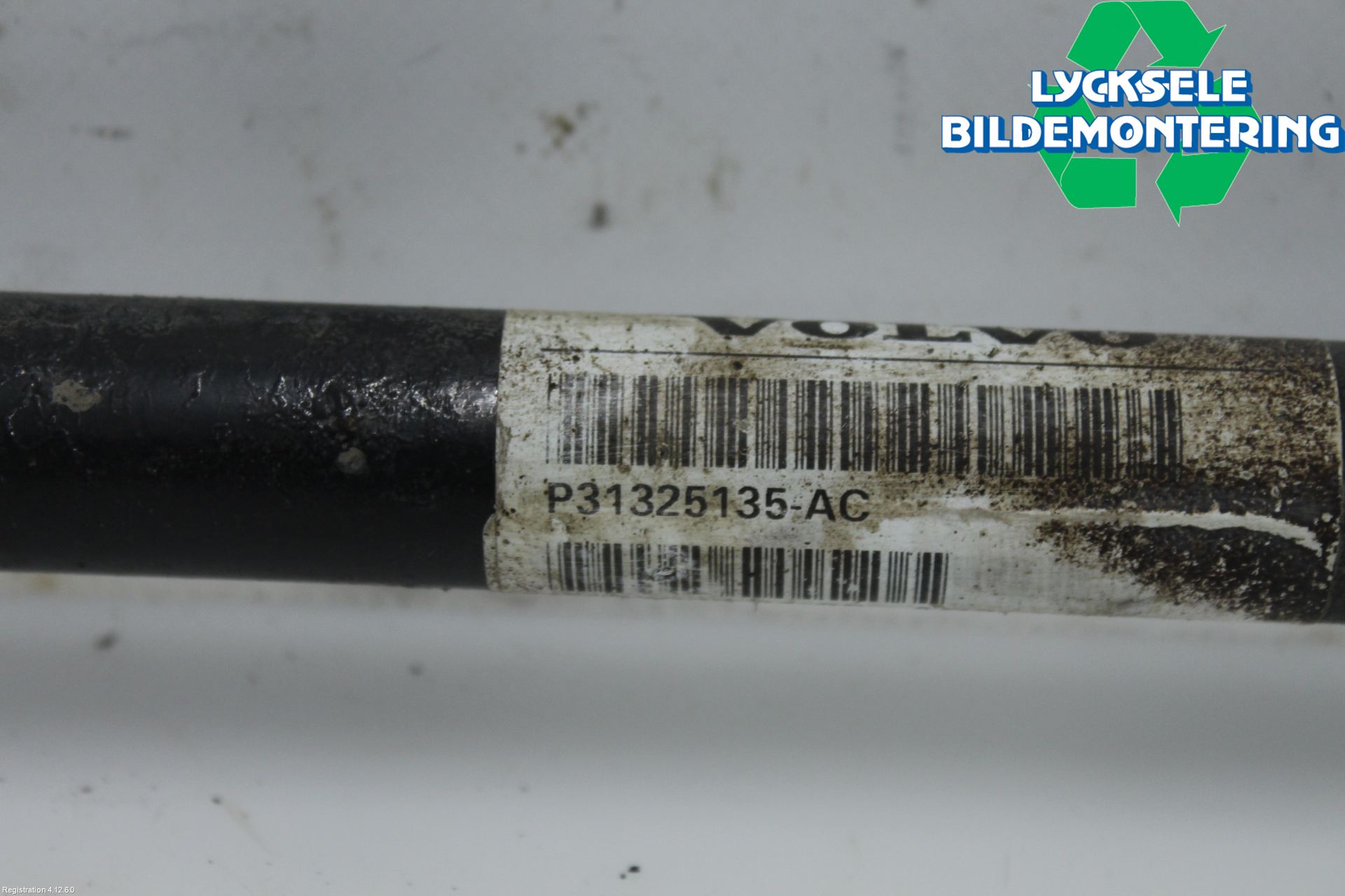 Volvo XC70 08-13 Drivaxel Bak Vänster