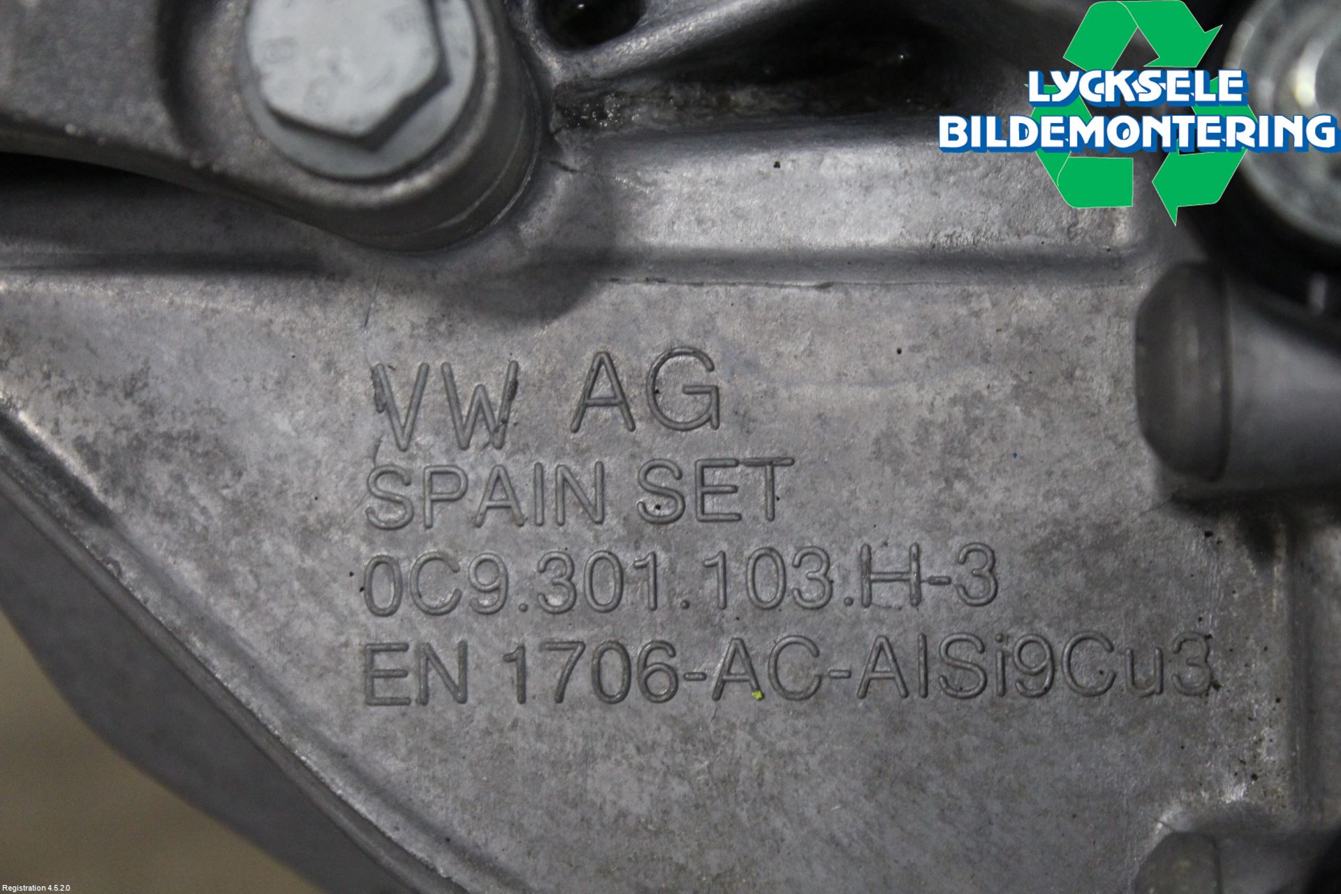 Volkswagen VW GOLF / E-GOLF VIII 20- Växellåda Man 6 Vxl
