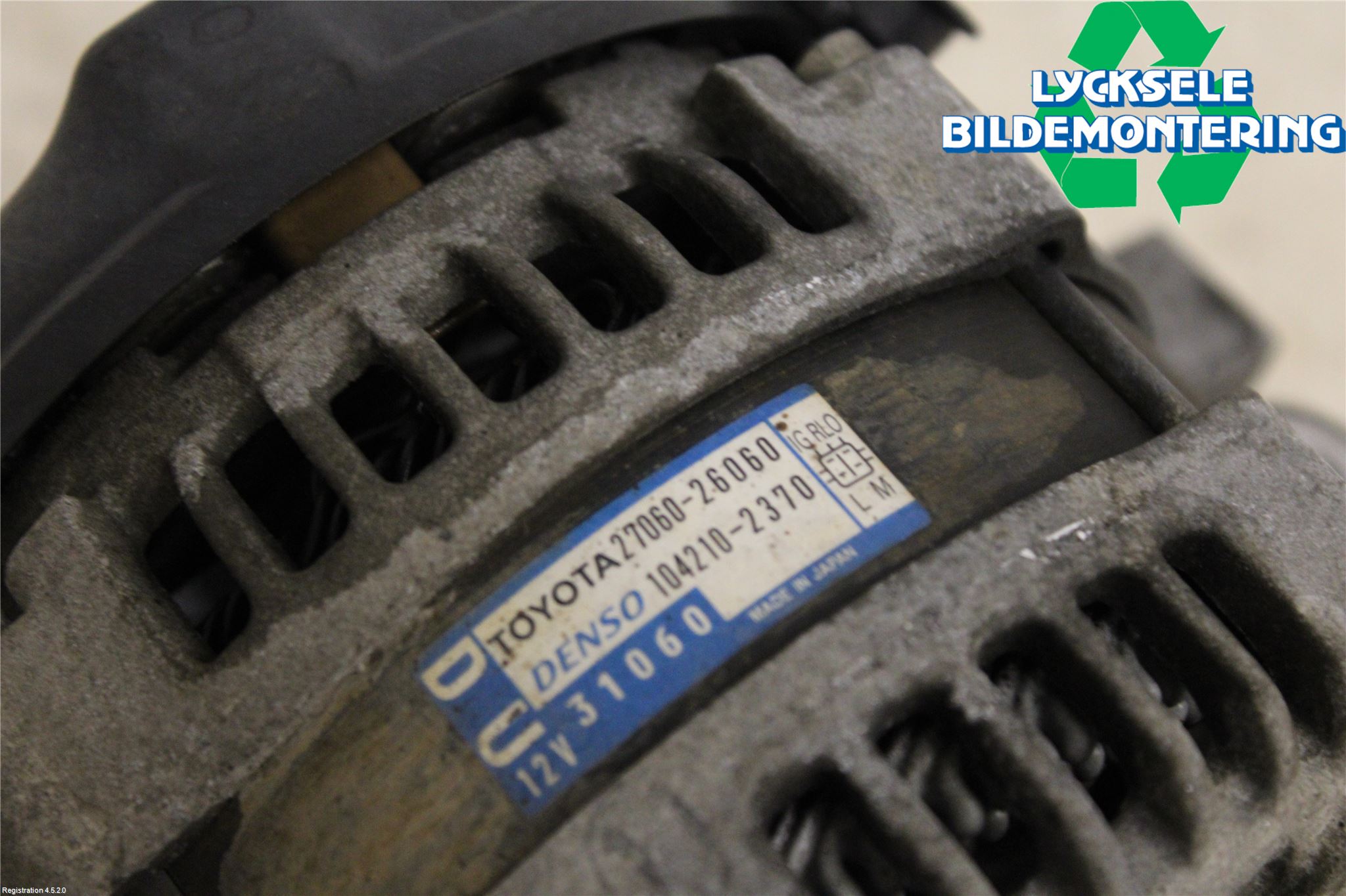 Toyota RAV 4 06-12 Generator