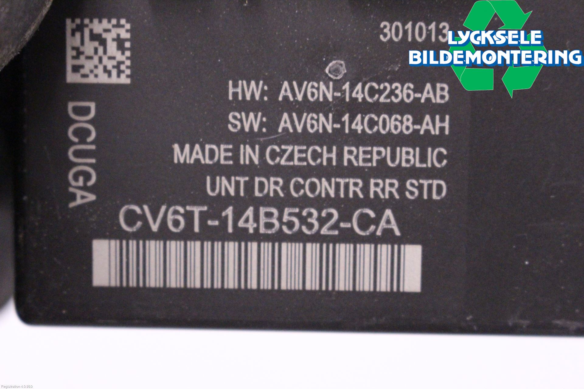 Ford KUGA 13-16 Styrenhet Dörr