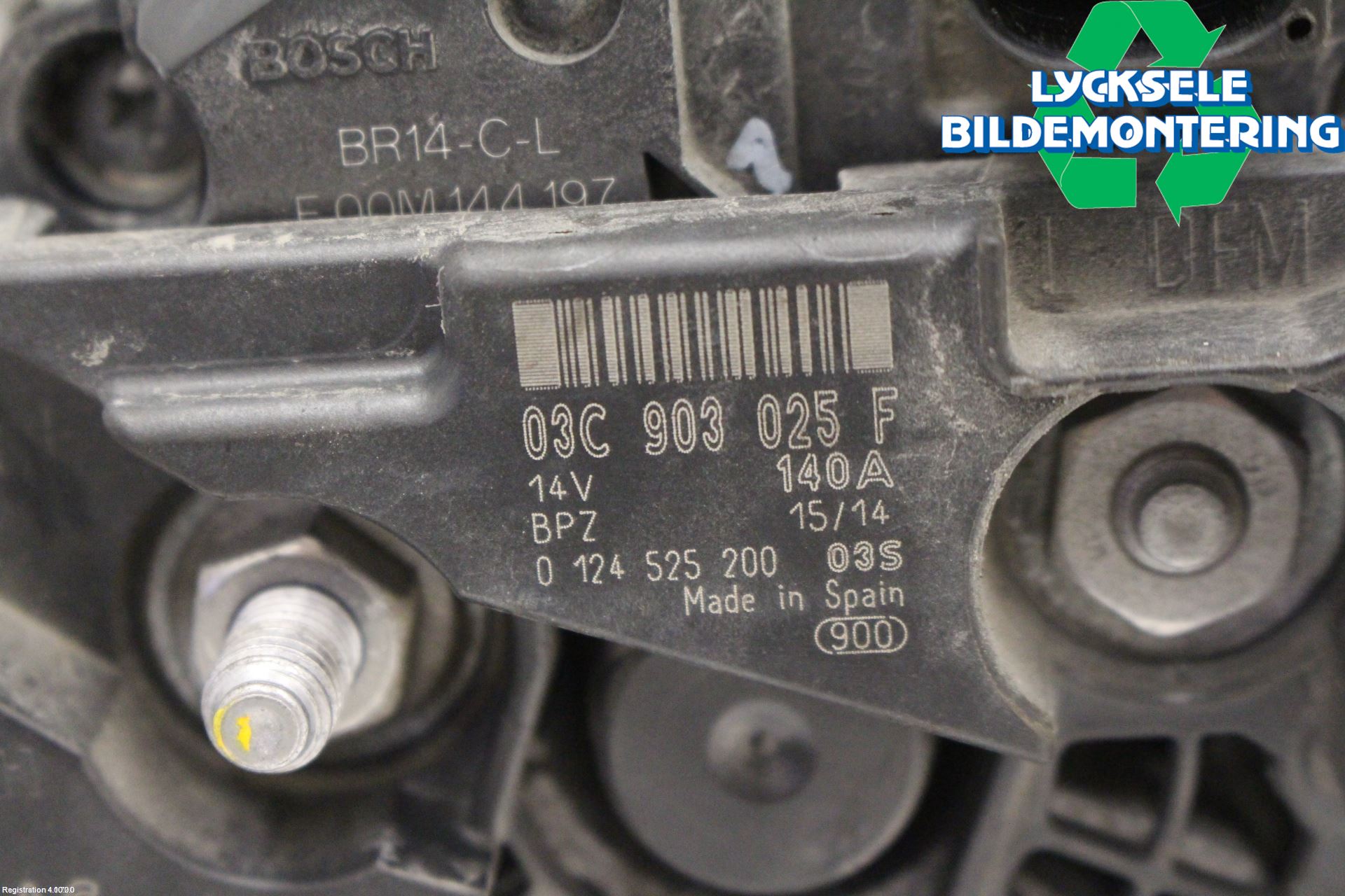 Skoda FABIA 07-14 Generator