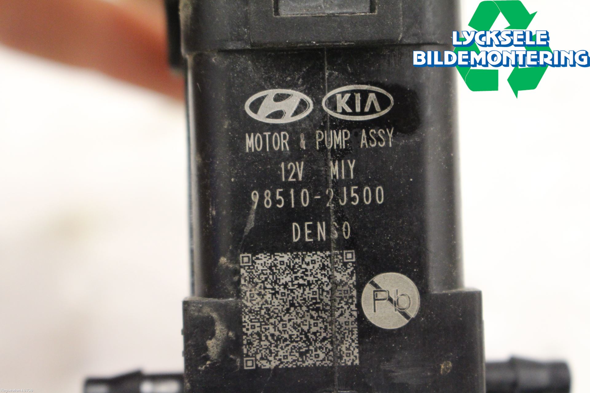 Kia NIRO (DE) 17-22 Spolarpump Vindruta