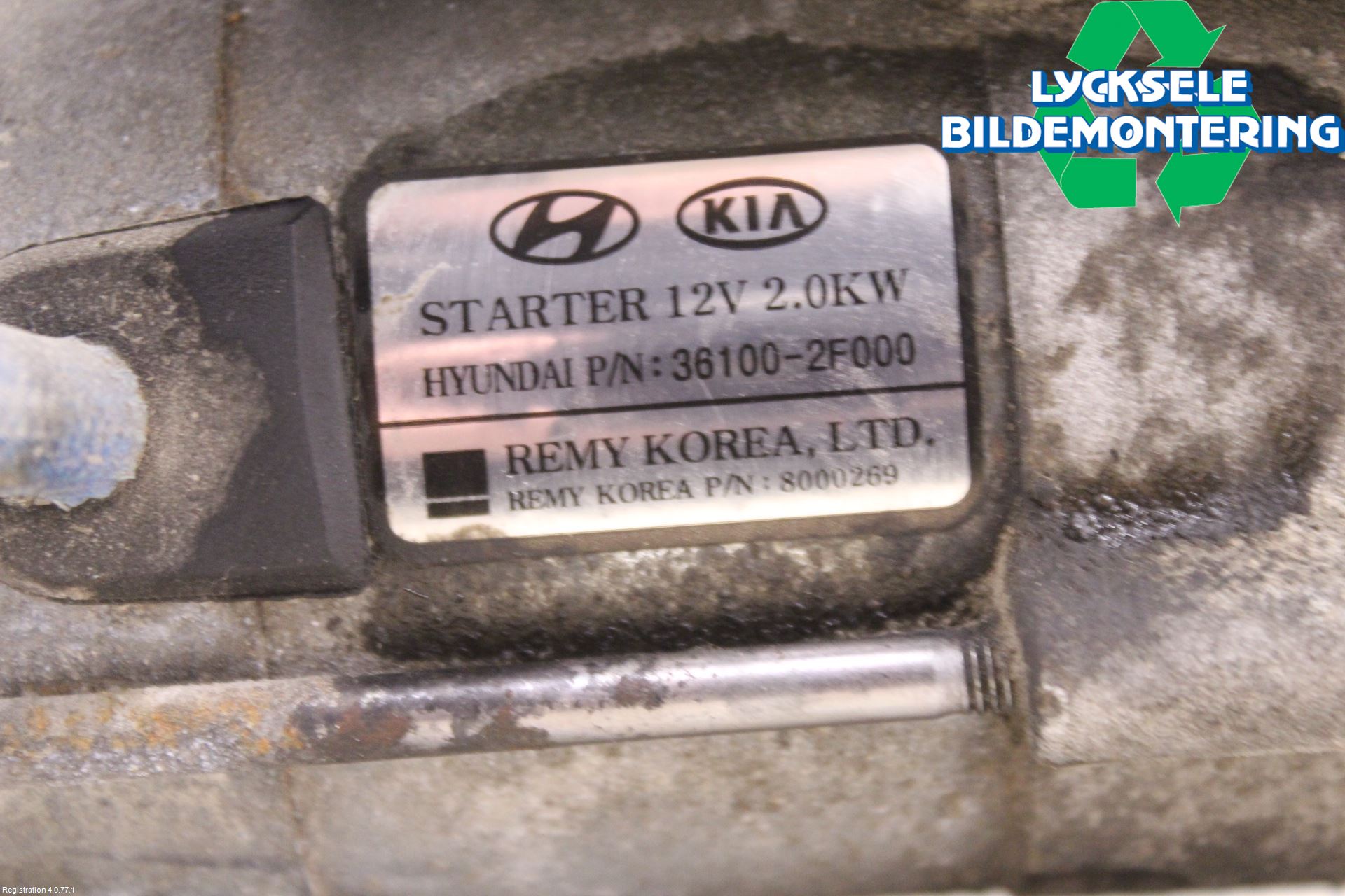 Hyundai ix35 Startmotor Diesel