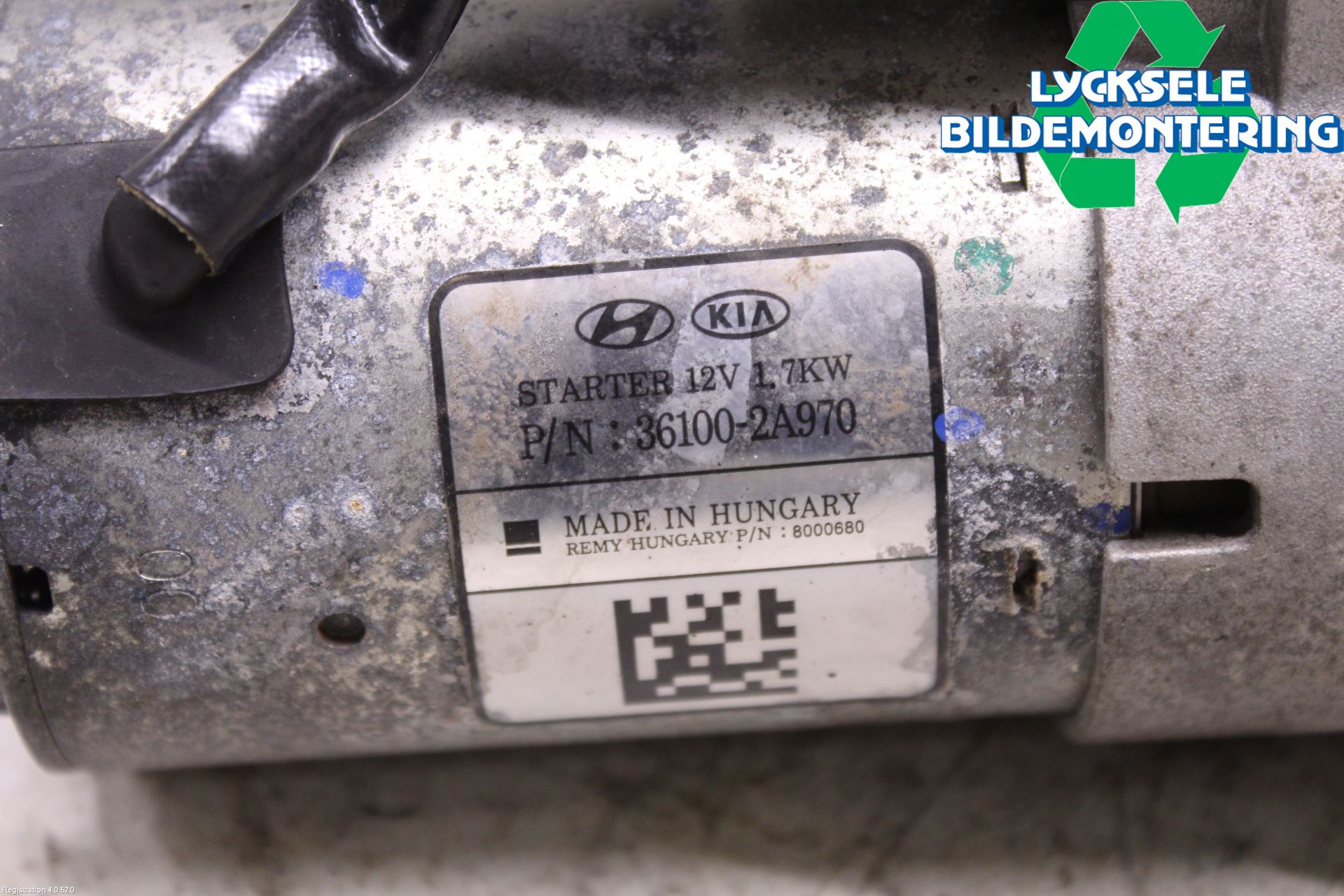 Kia CEED 12-18 Startmotor Diesel