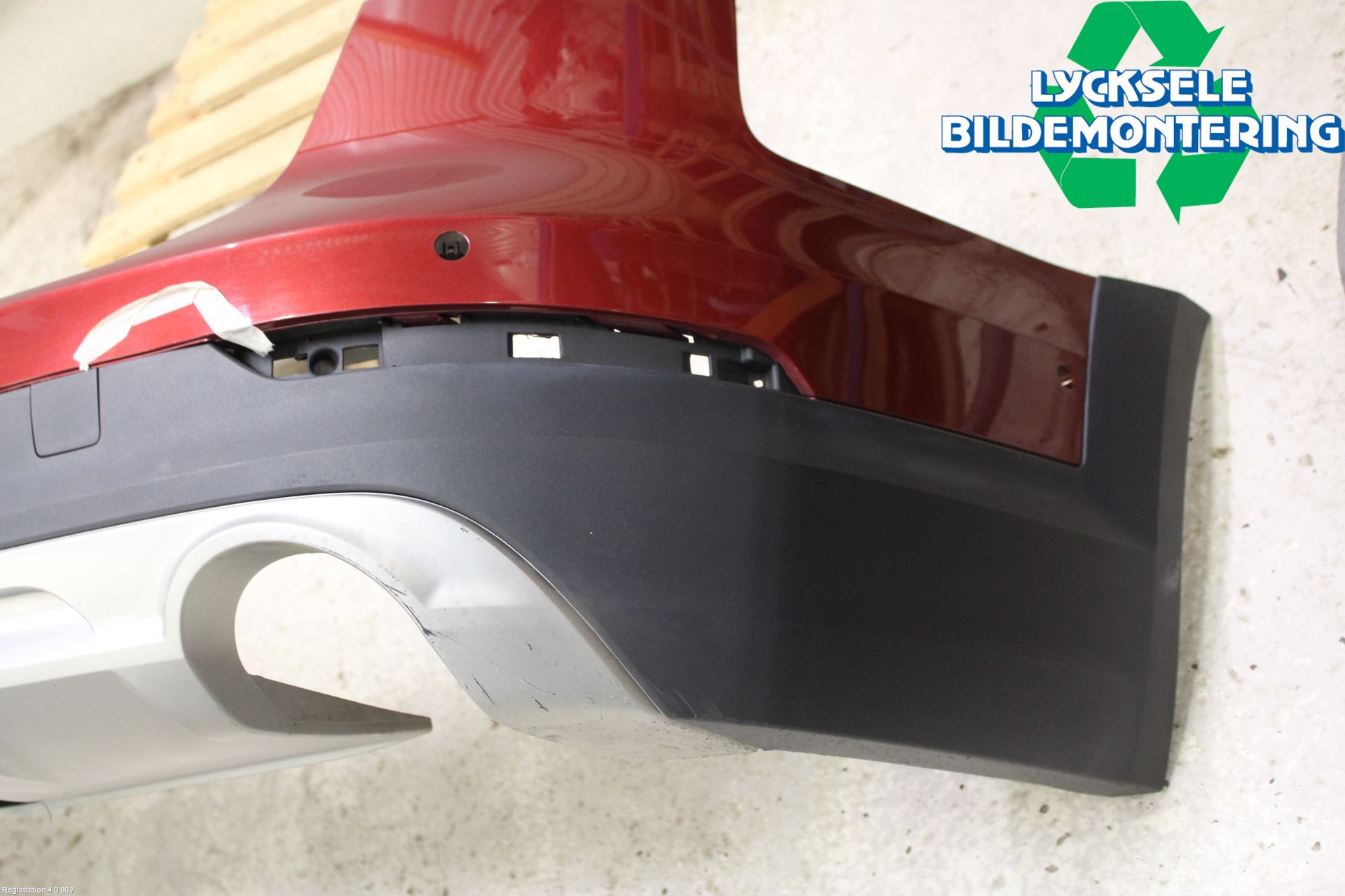 Audi A4 ALLROAD 17- Stötfångarbeklädnad Bak