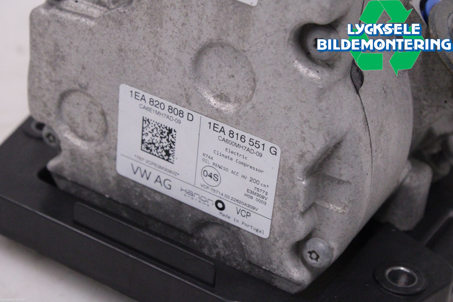 Volkswagen VW ID.4 21- Ac Kompressor