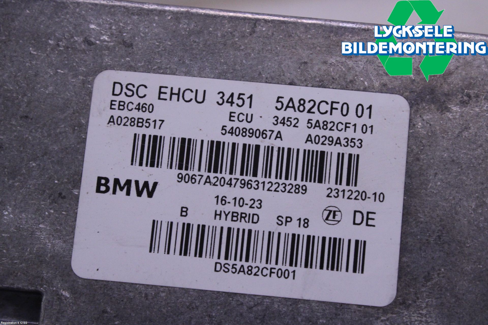 BMW 5 G30/G31/F90 17-23 Abs Hydraulaggregat