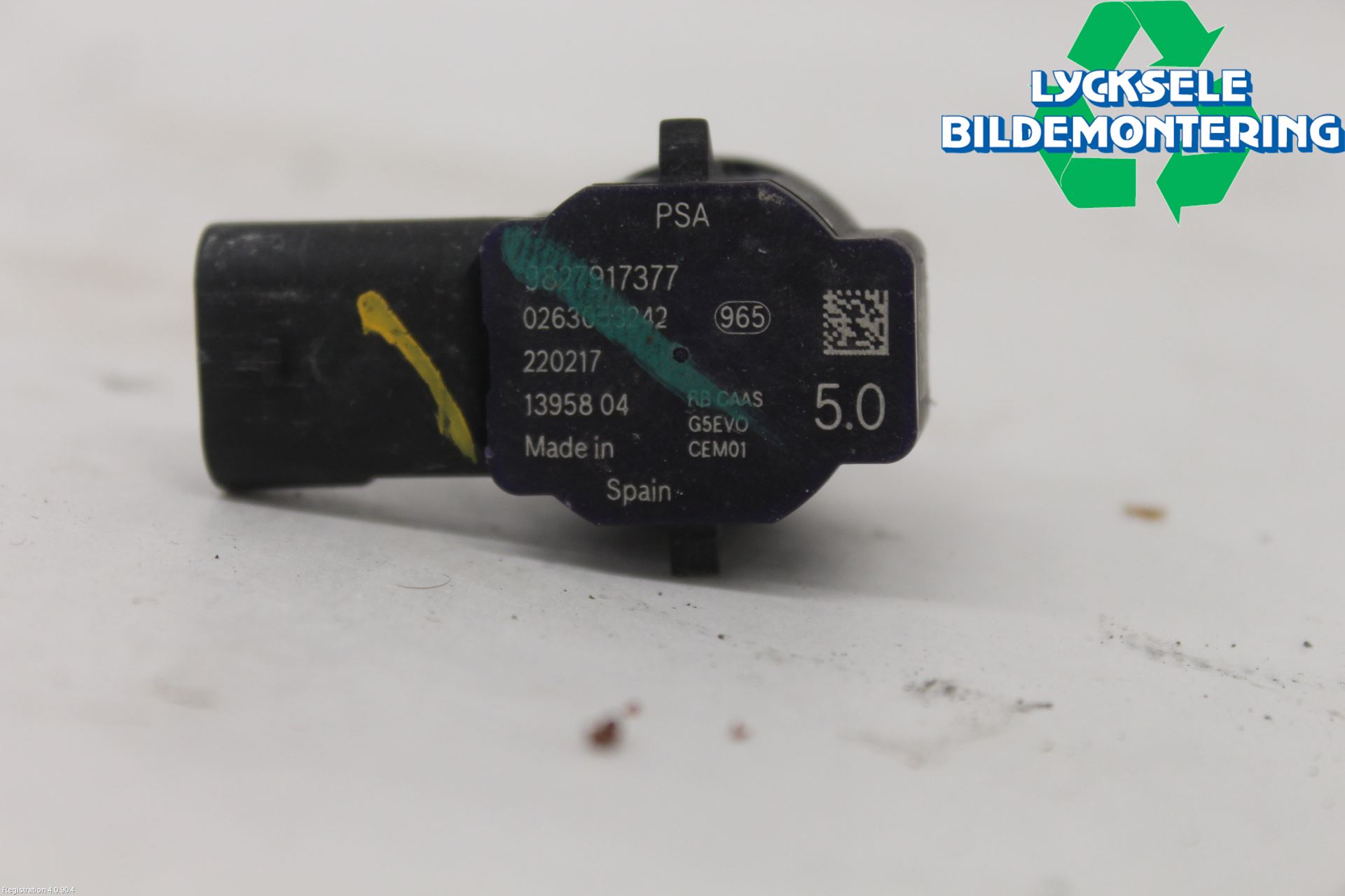 Citroen COTROEN C3 17-24 Parkeringshjälp Backsensor