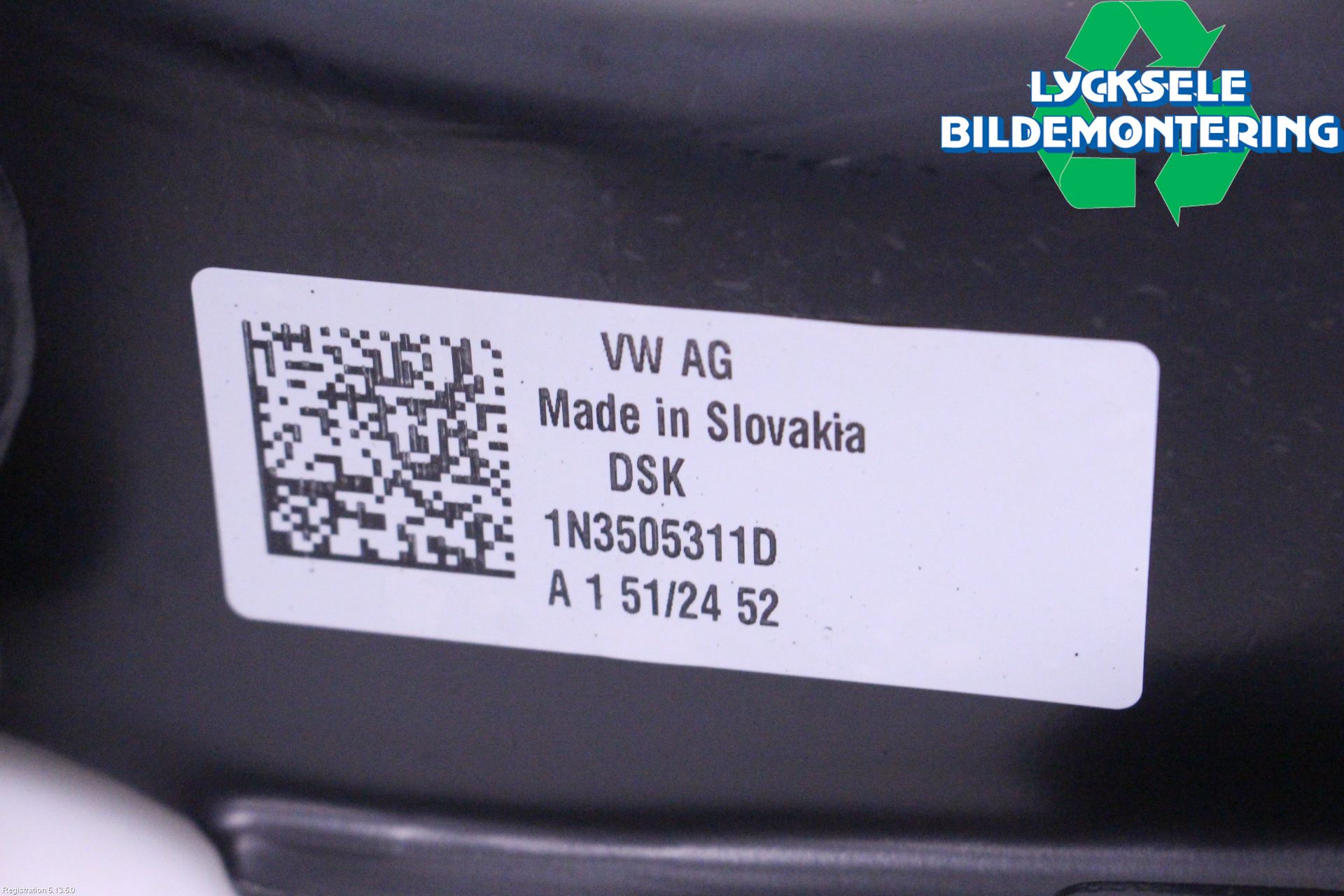 Volkswagen VW ID.5 22- Bärarm Bak Vänster