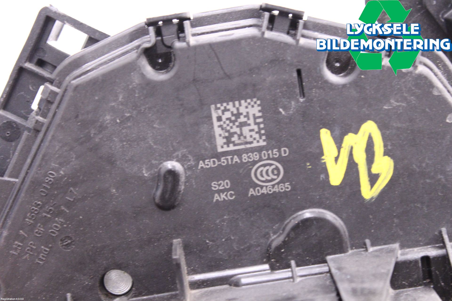 Audi A1 19- Låskista-Dörrlås