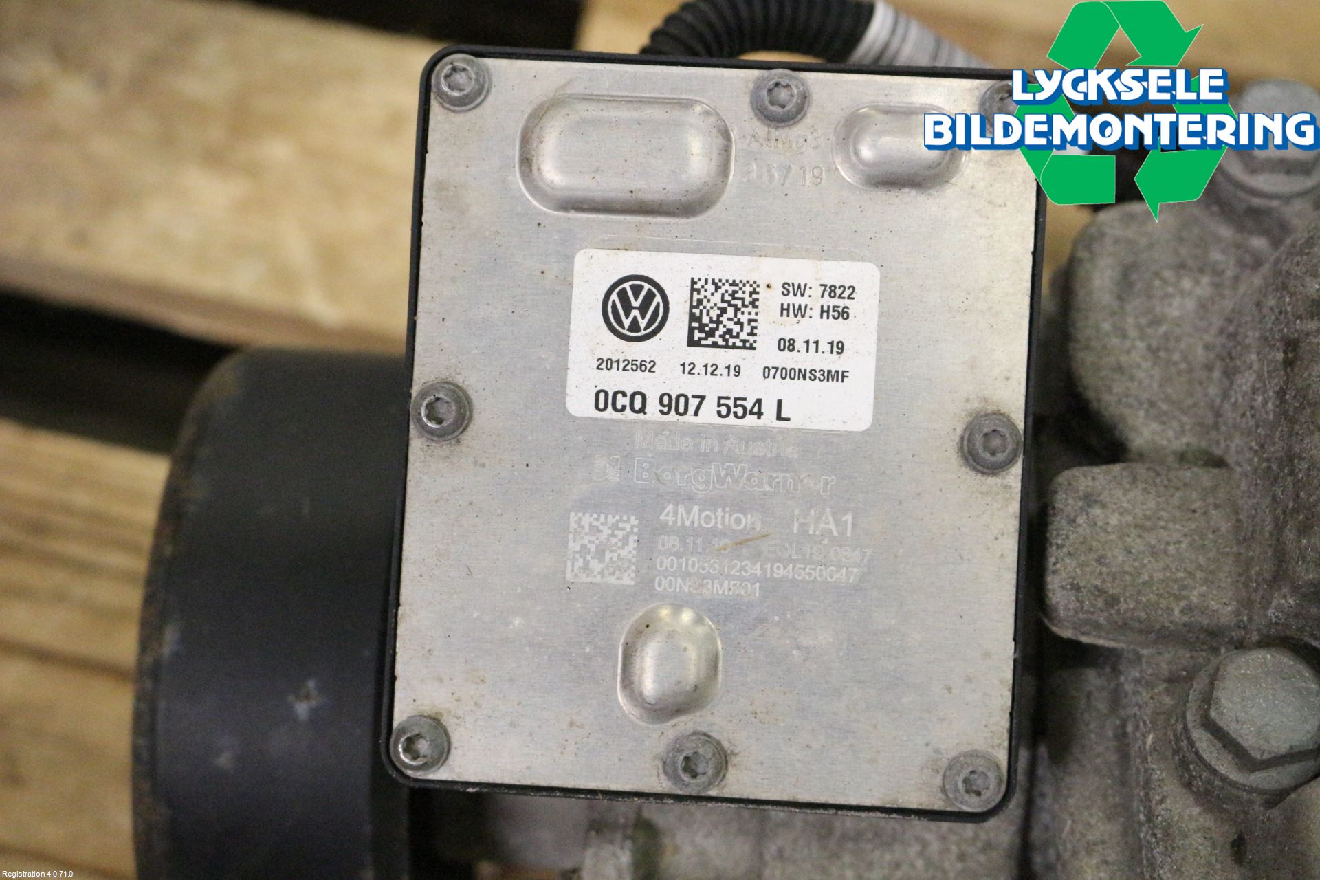 Volkswagen VW TRANSP/CARAVELLE (T6) 16-22 Bakväxel-Diff