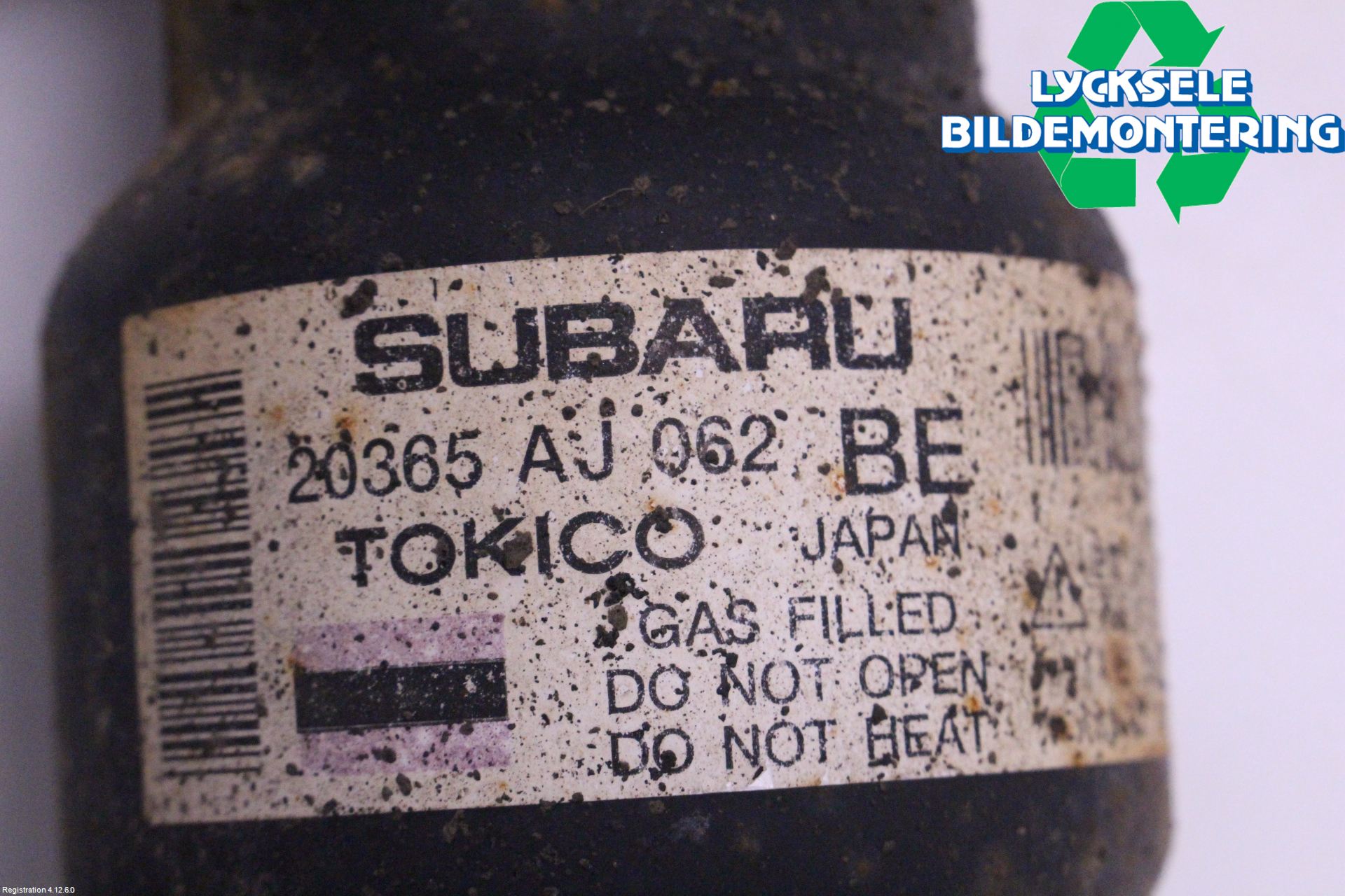 Subaru OUTBACK 10-15 Fjäderben Bak Vänster
