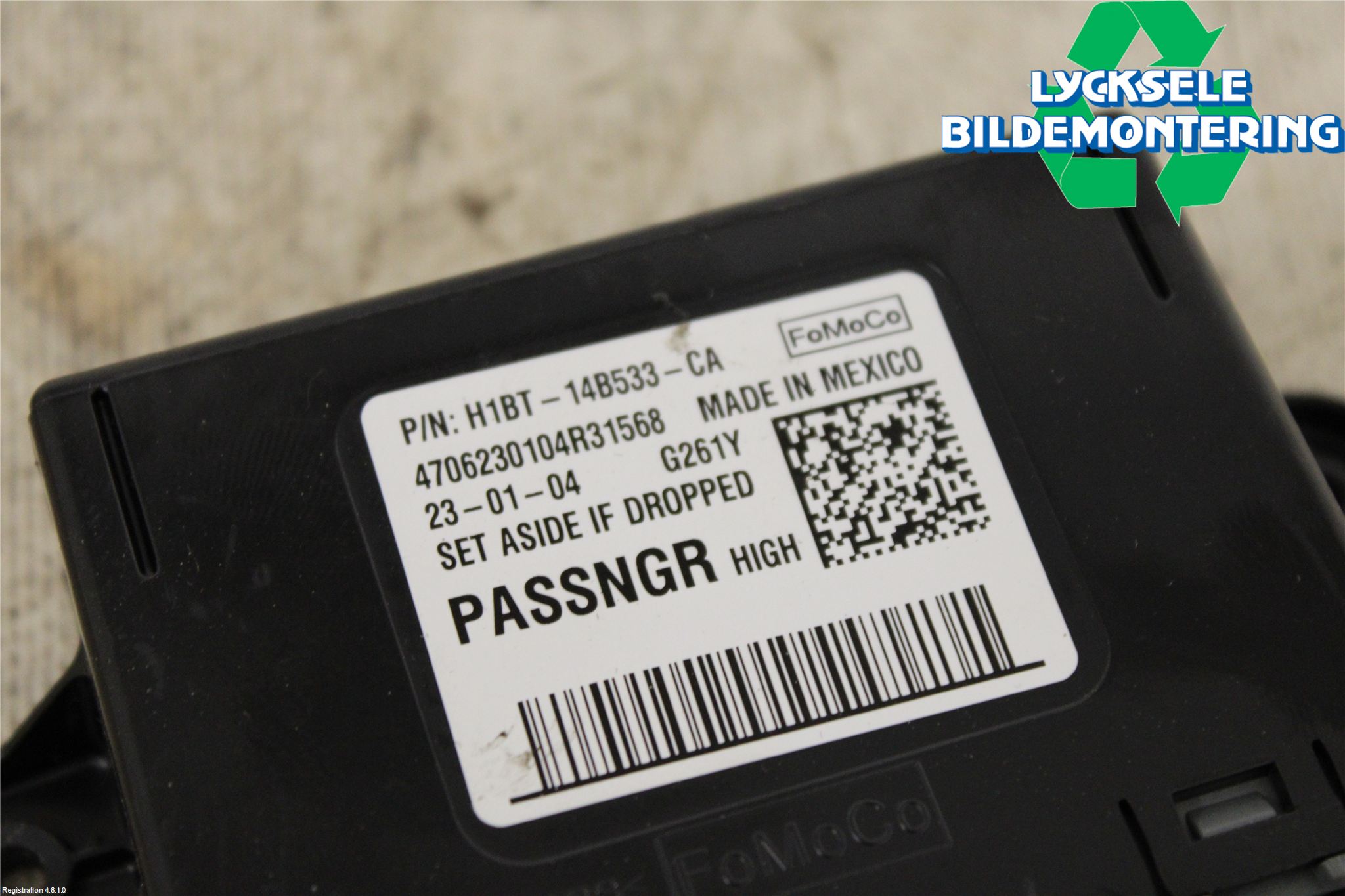 Ford TRANSIT/TOURNEO CONNECT 13-22 Styrenhet Dörr