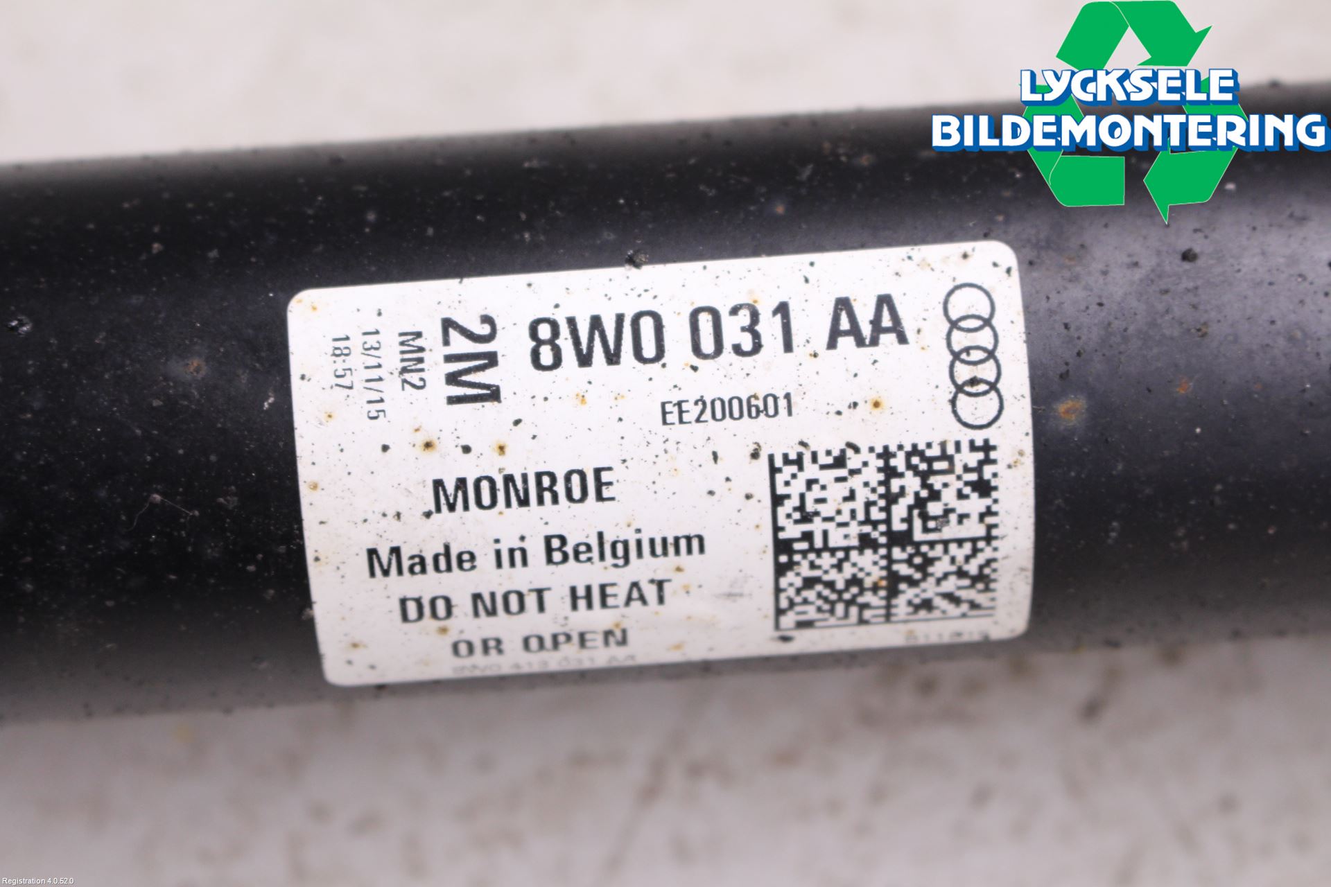 Audi A4/S4 B9 16-19 Fjäderben Fram Vänster