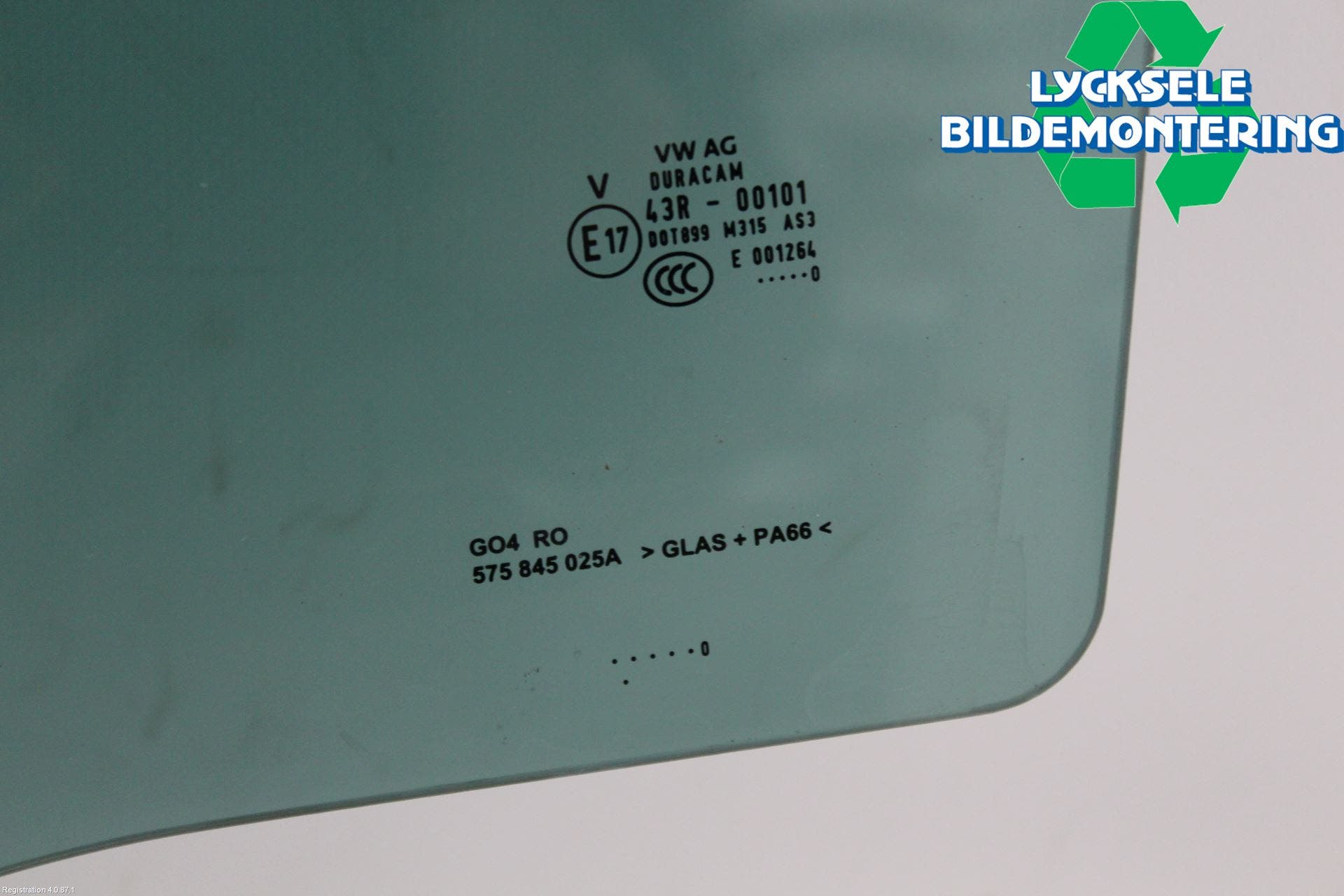 Seat ATECA 16->> Dörruta Bak Vänster