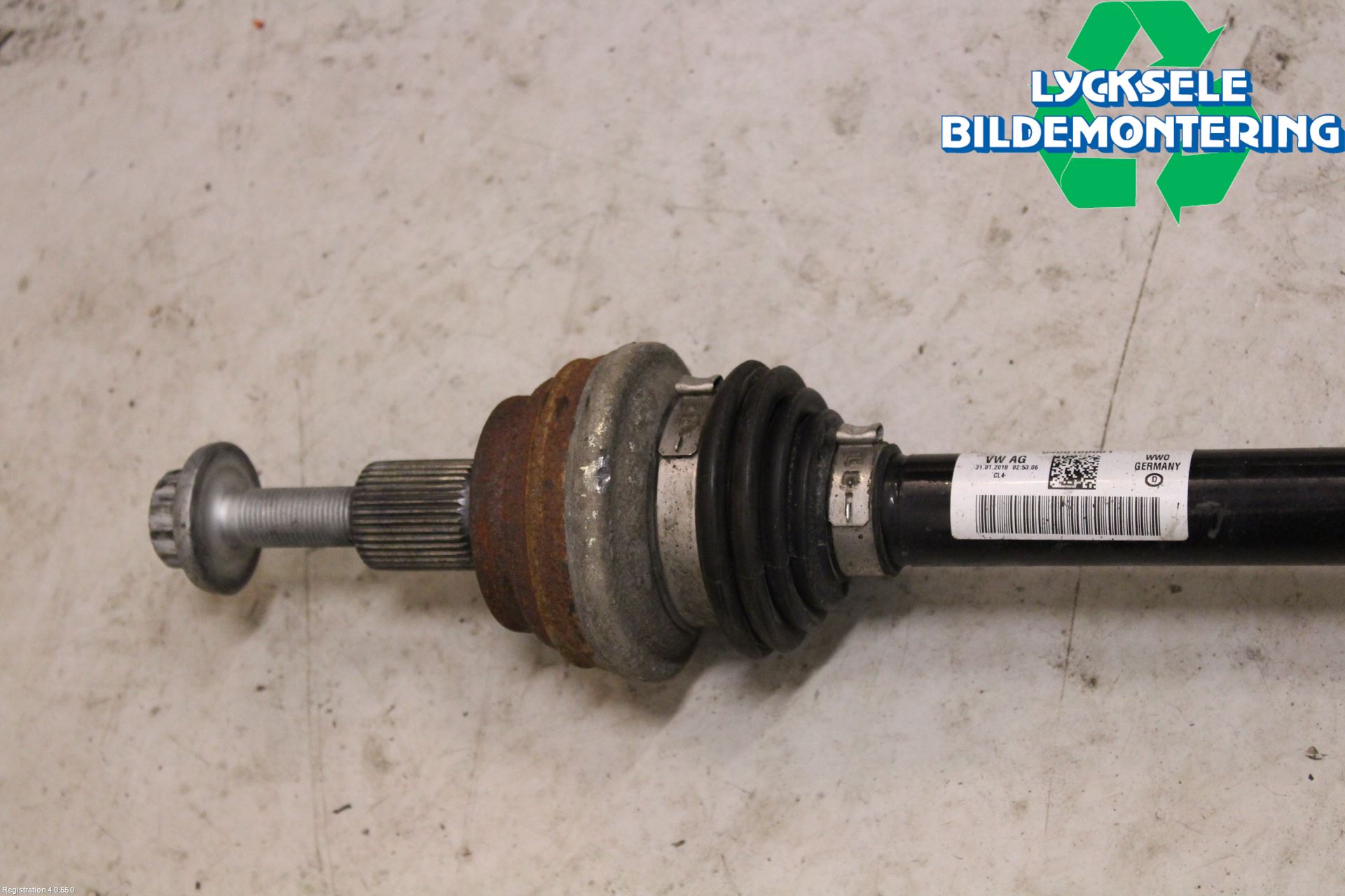 Skoda KODIAQ 17-24 Drivaxel Bak Höger