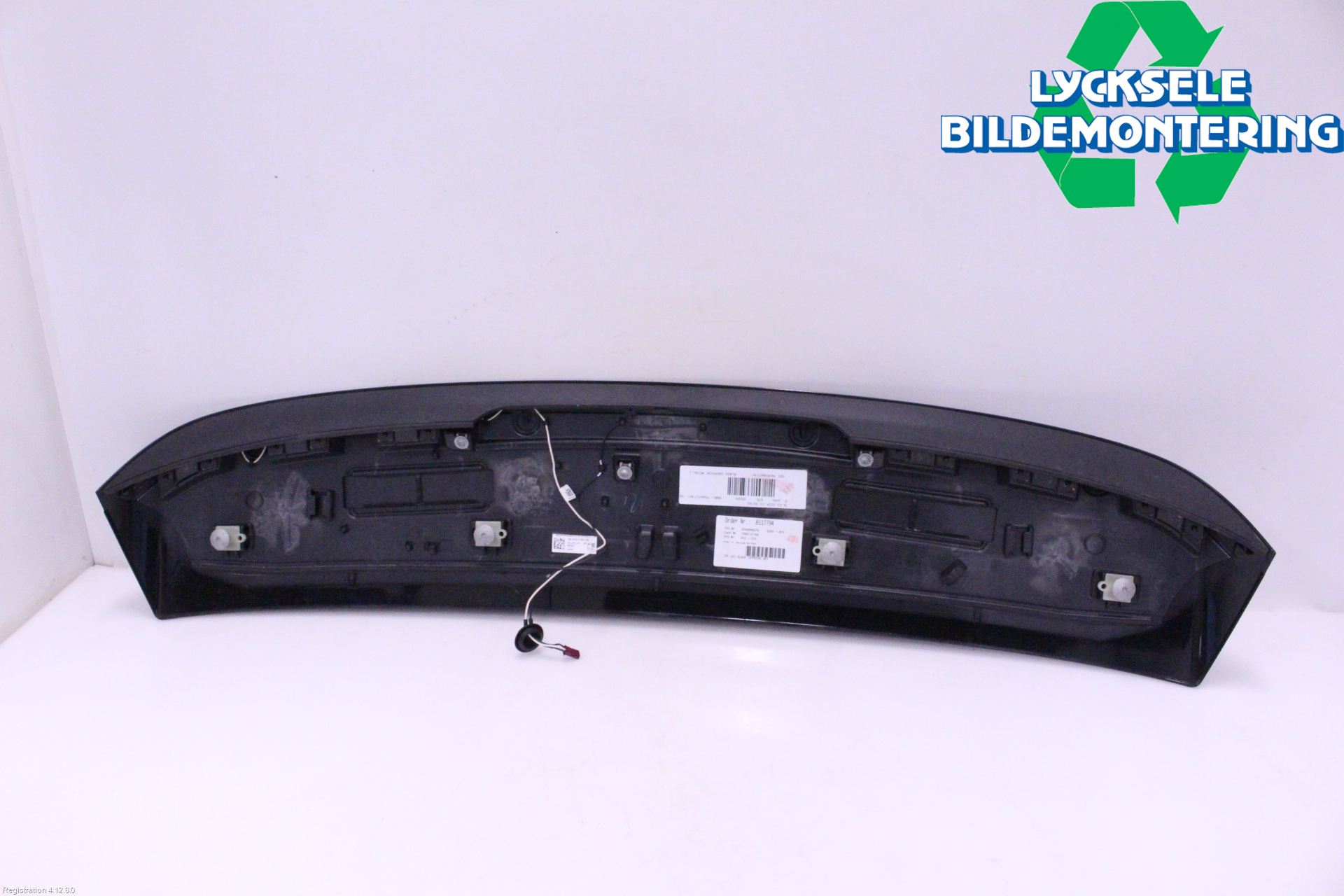 BMW 3 G20/G21/G80/G81 19- Spoiler Baklucka