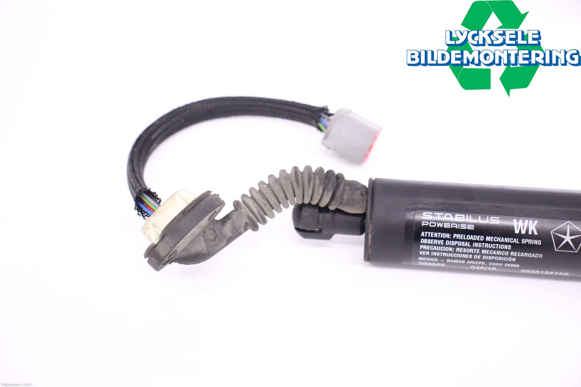 Jeep GRAND CHEROKEE 10-20 Bakluckeöppnare Automatisk