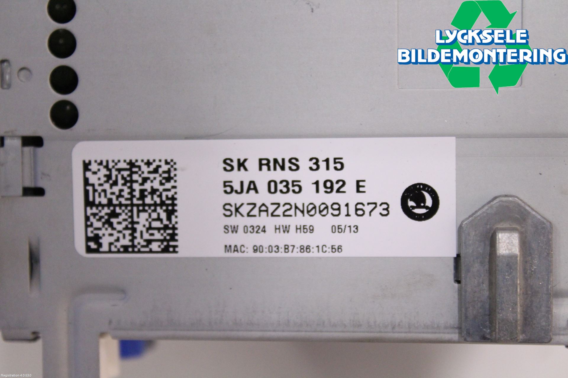 Skoda RAPID Cd Radio - Multimediapanel