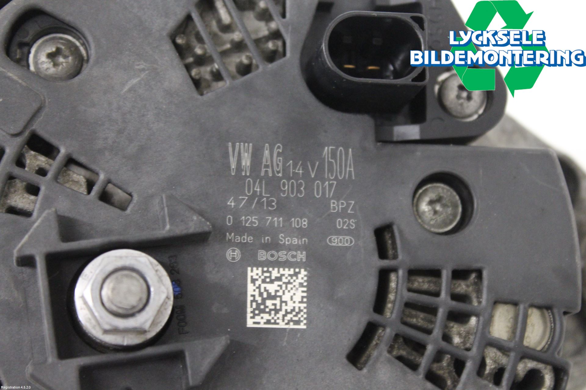 Audi A5 07-16 Generator