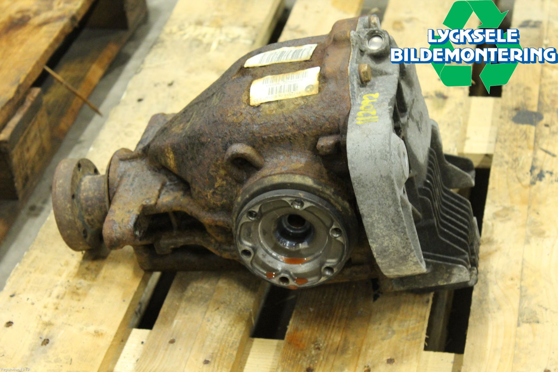 BMW 5 E60/61 Sed/Tou 02-10 Bakväxel-Diff