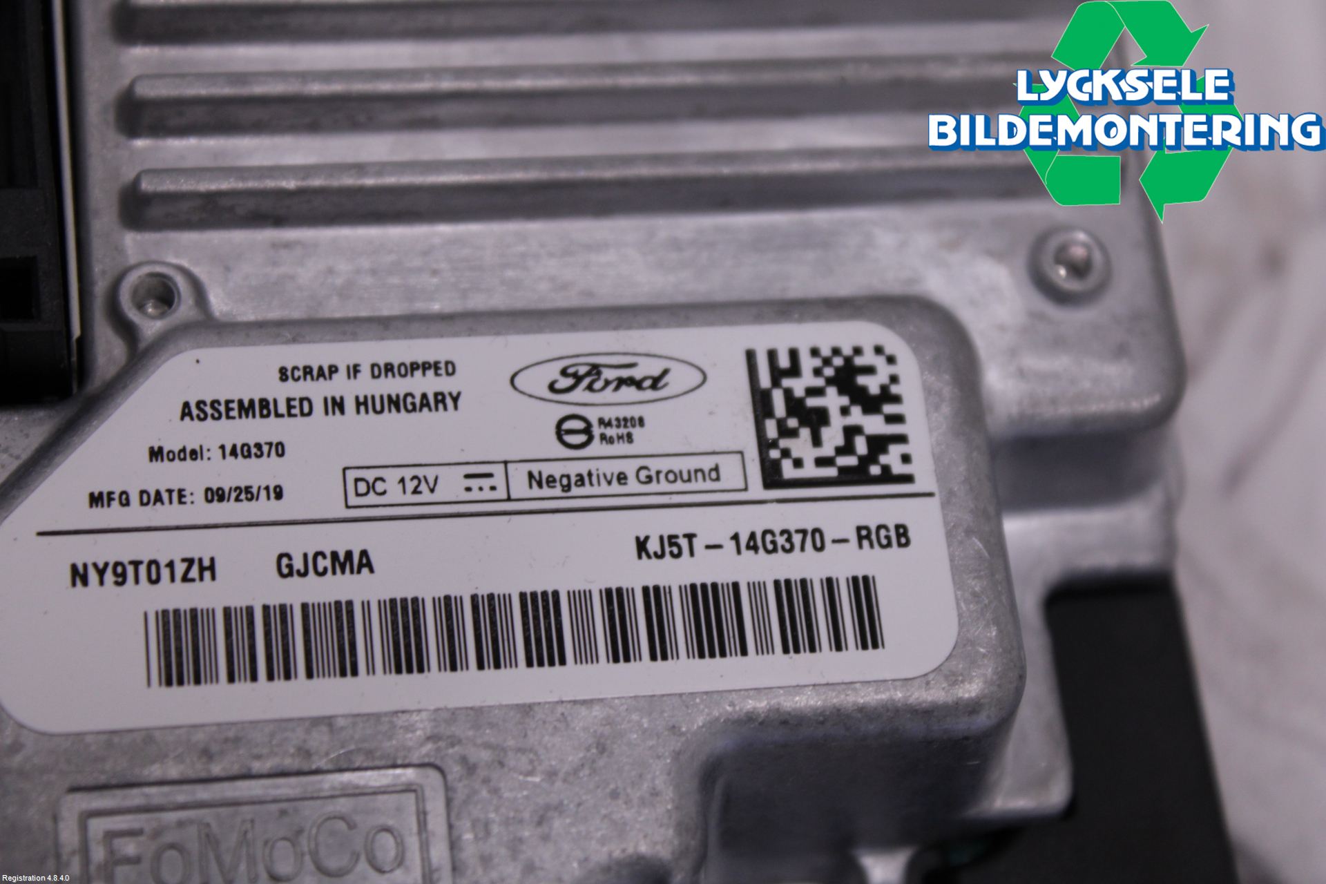 Ford KUGA 17-19 Styrenhet Multimedia