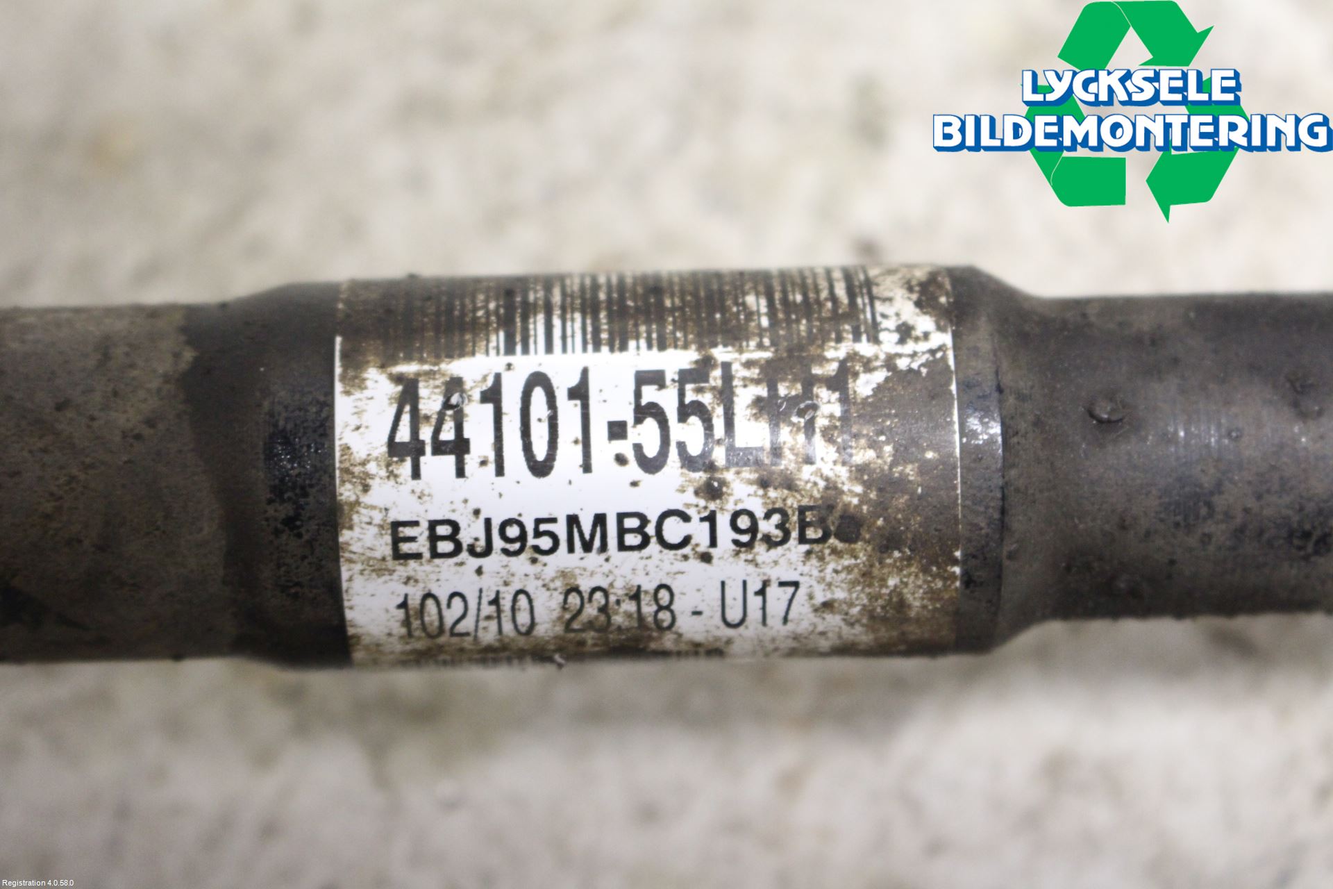 Suzuki SX4 10-13 Drivaxel Fram Höger