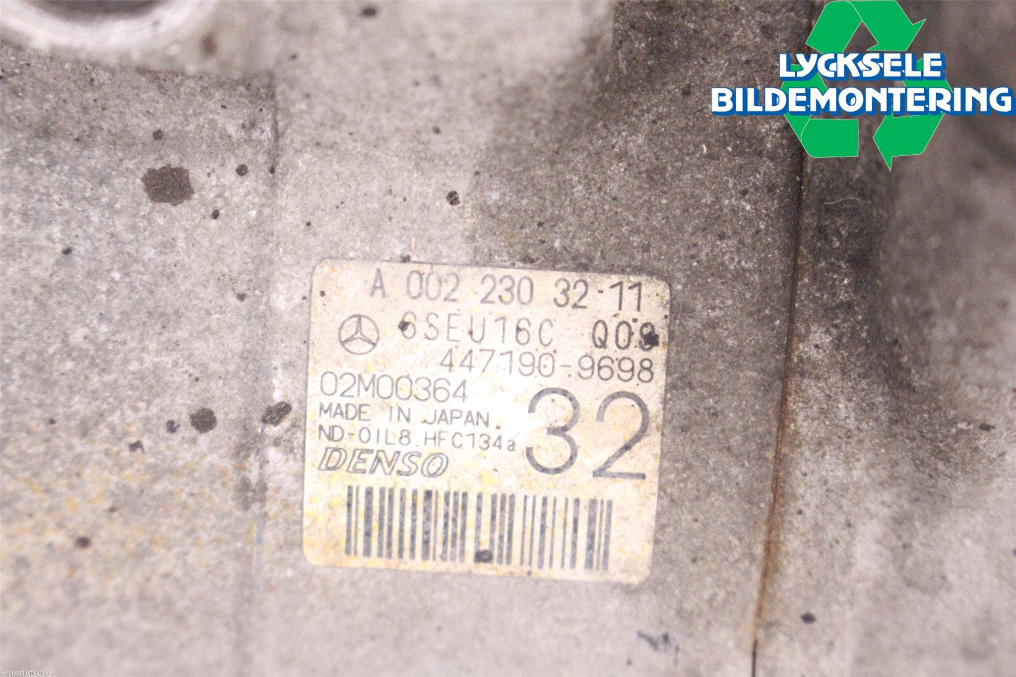 Mercedes-Benz MB E-KLASS (W212) 09-16 Ac Kompressor