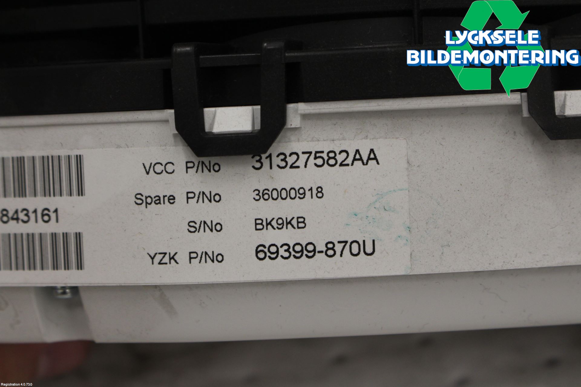 Volvo V70 08-13 Instrument Komb